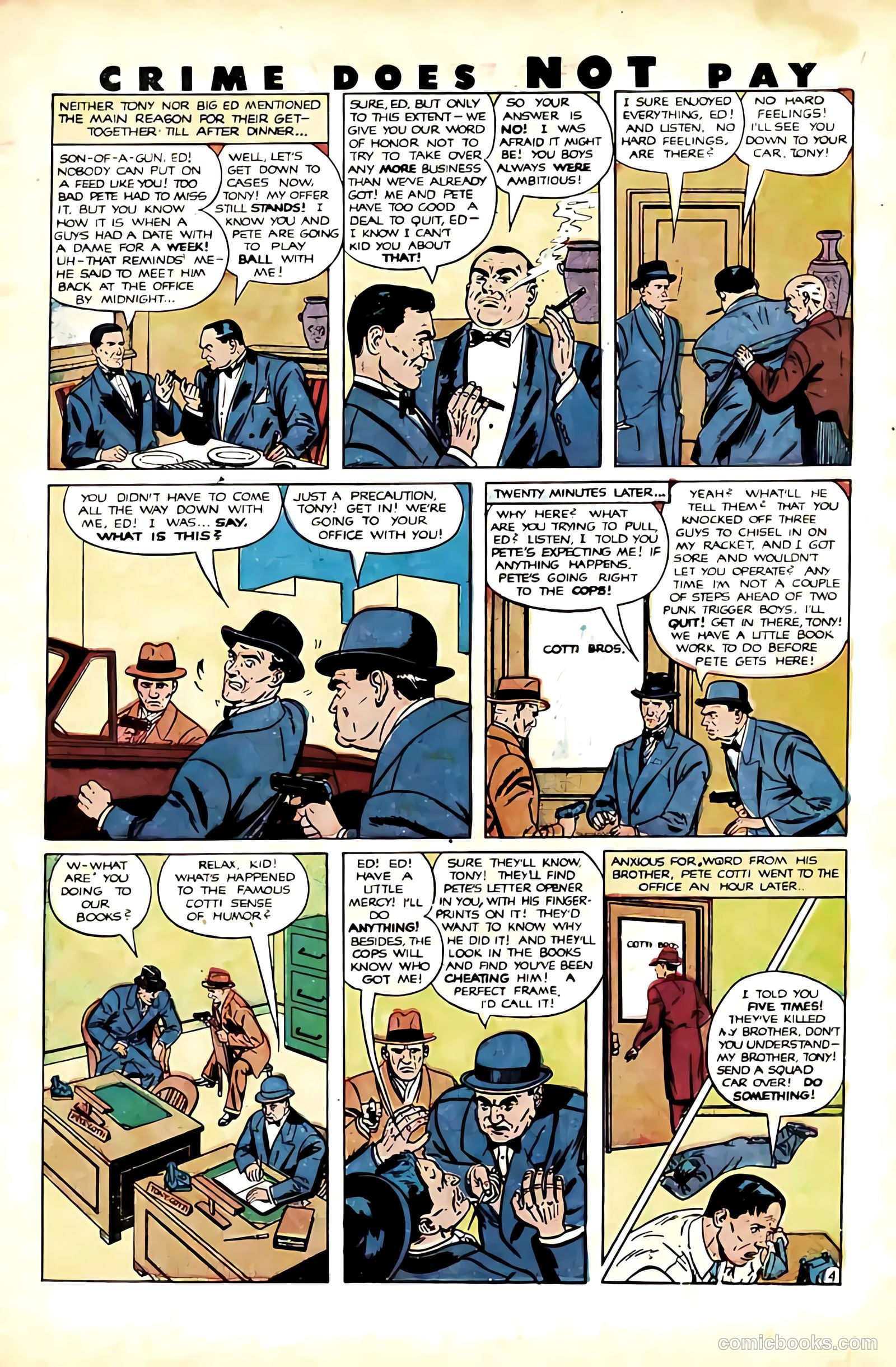 Crime Does Not Pay #91 (1950) — page 43 of 52