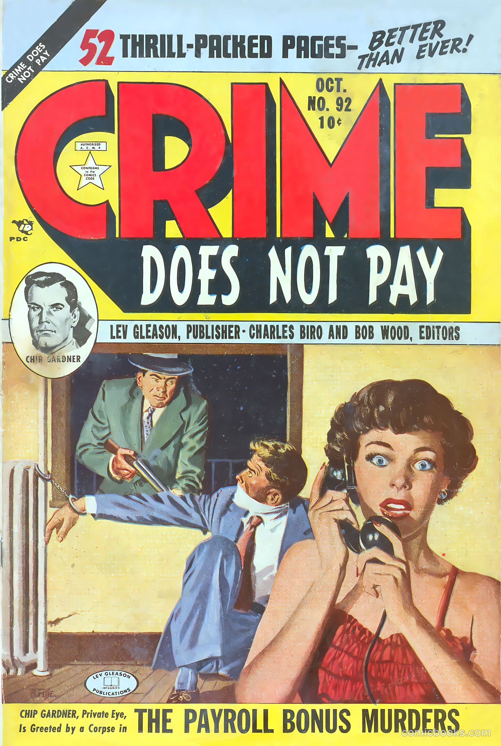 Crime Does Not Pay #92