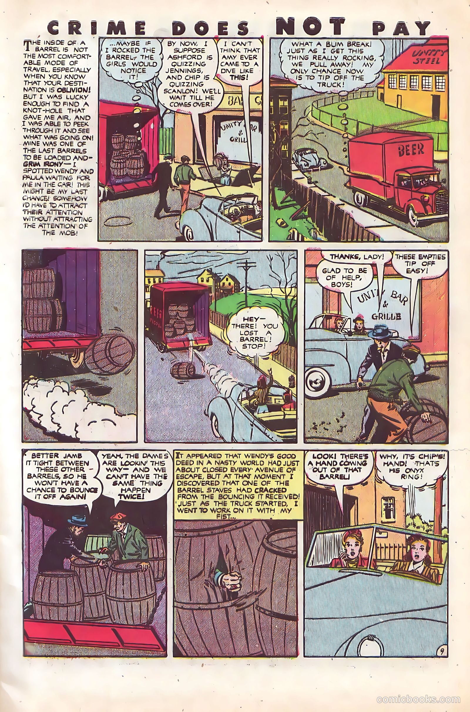 Crime Does Not Pay #92 (1950) — page 11 of 52