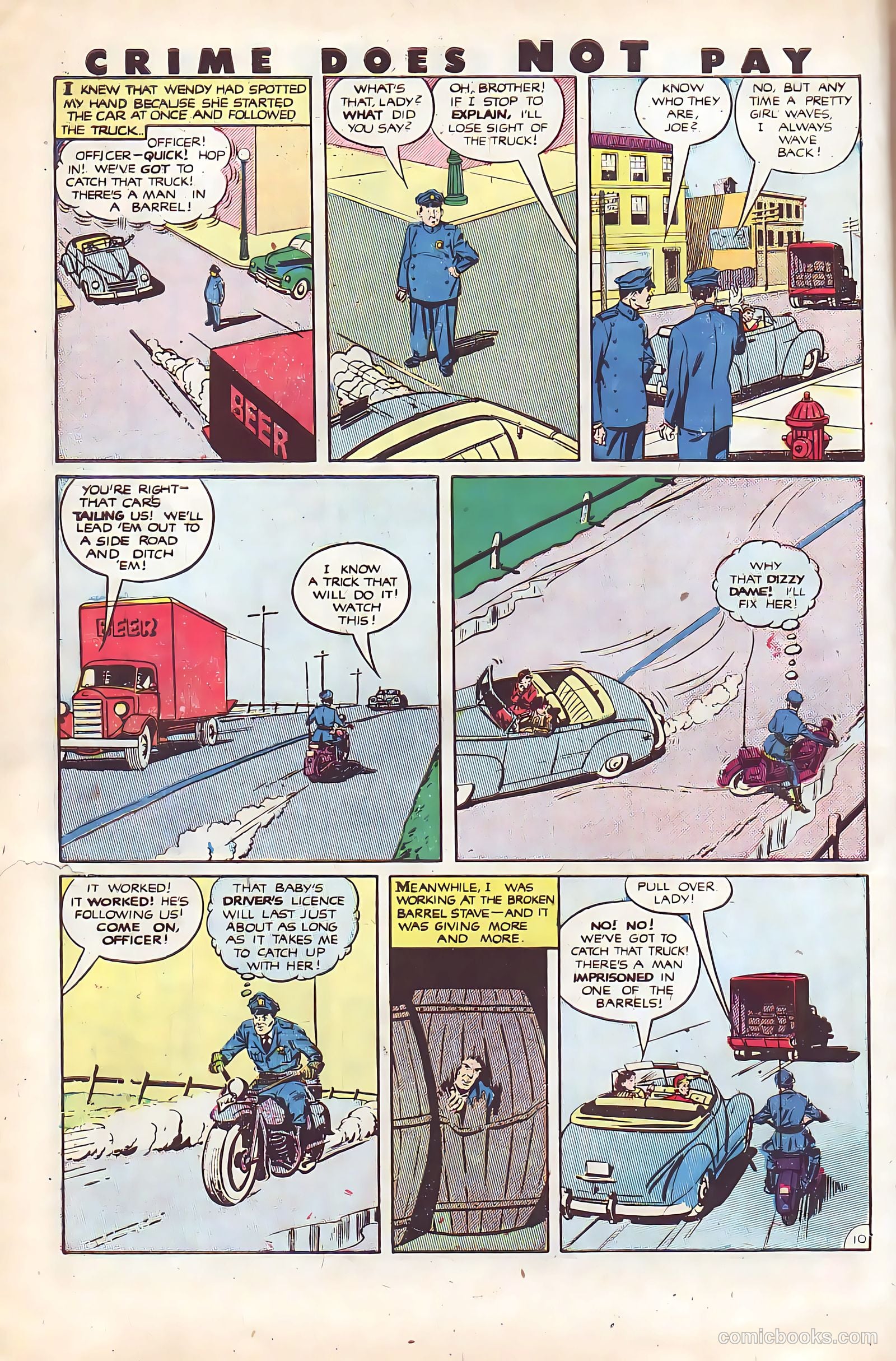 Crime Does Not Pay #92 (1950) — page 12 of 52