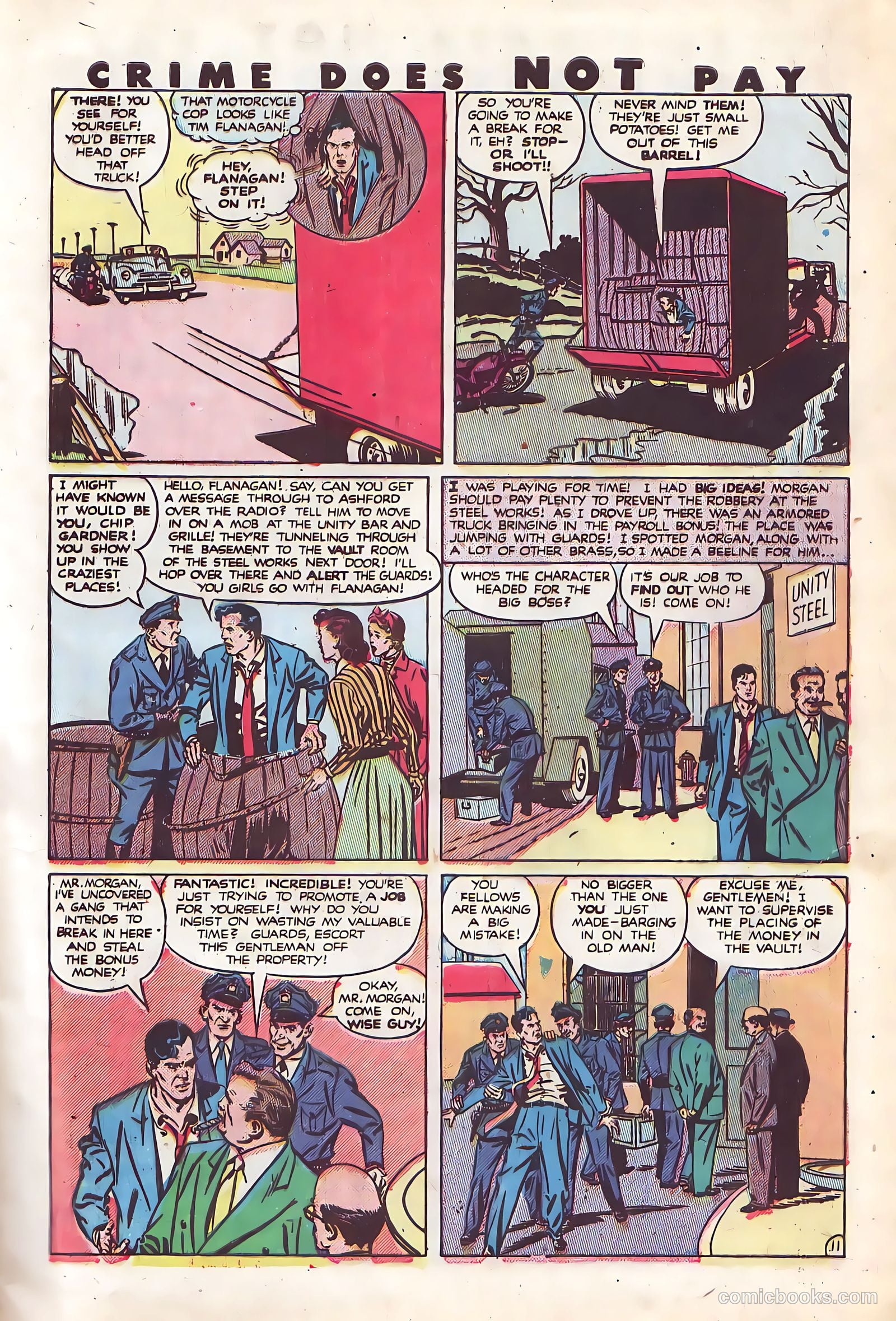 Crime Does Not Pay #92 (1950) — page 13 of 52