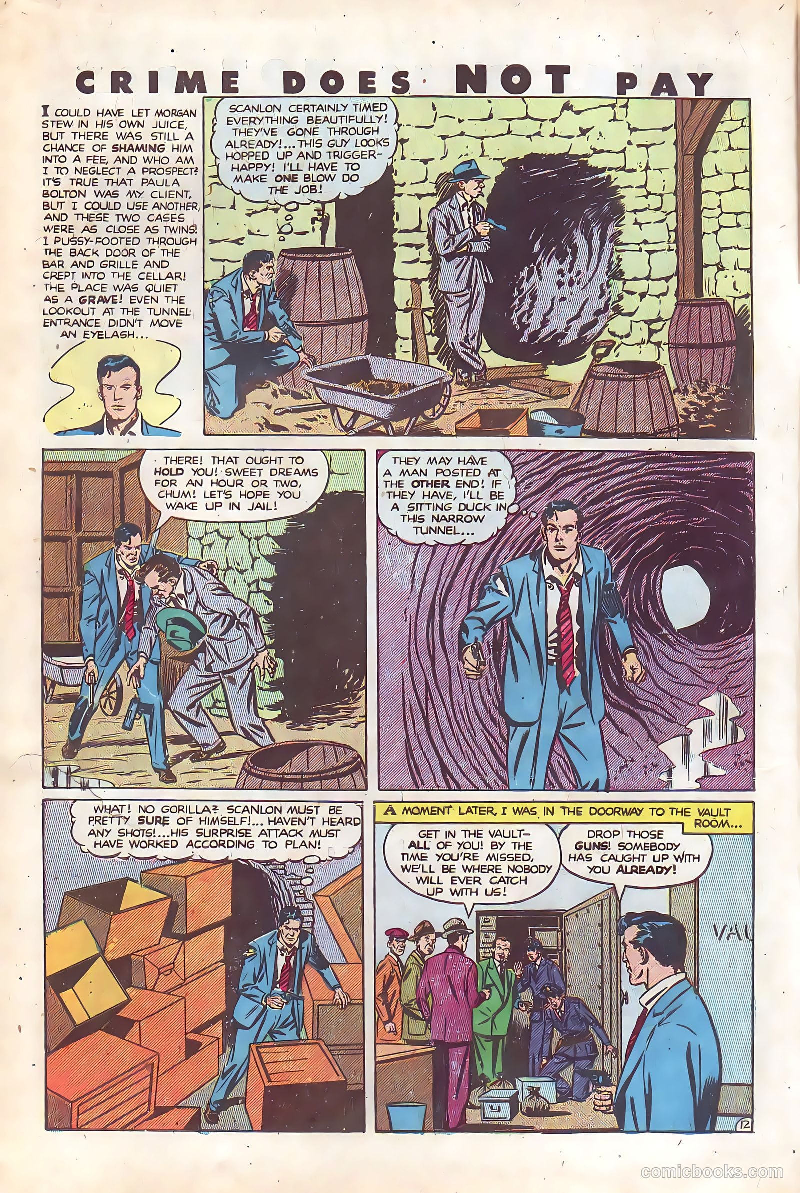 Crime Does Not Pay #92 (1950) — page 14 of 52