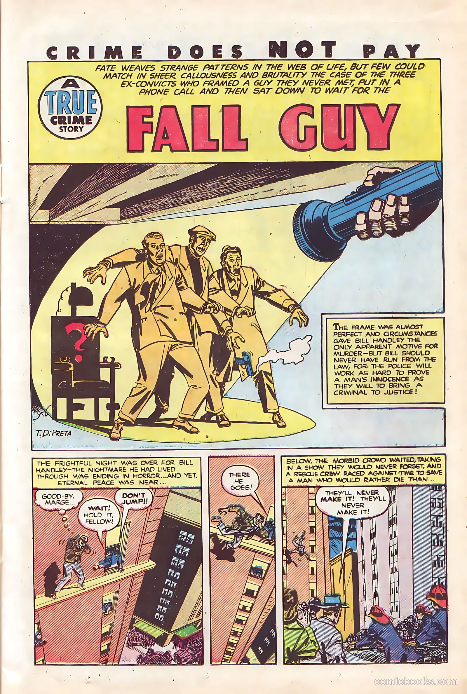Crime Does Not Pay #92 (1950) — page 17 of 52