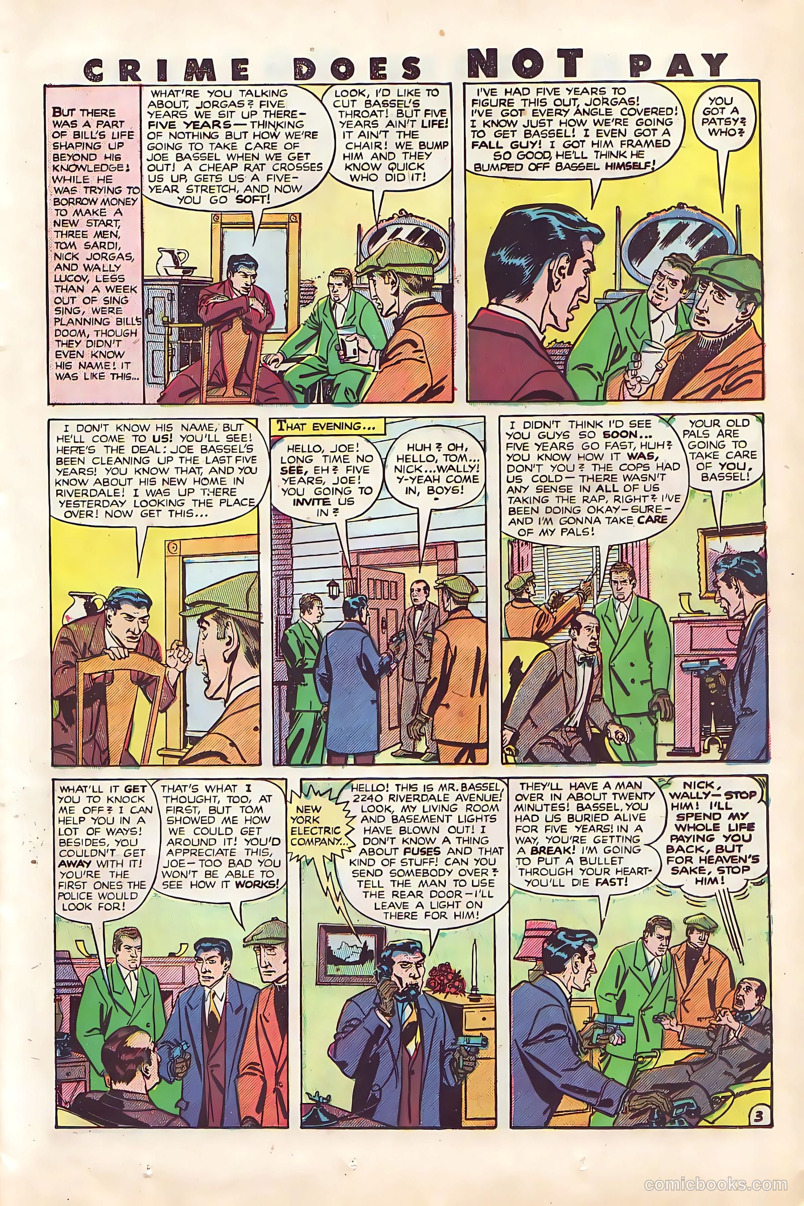 Crime Does Not Pay #92 (1950) — page 19 of 52