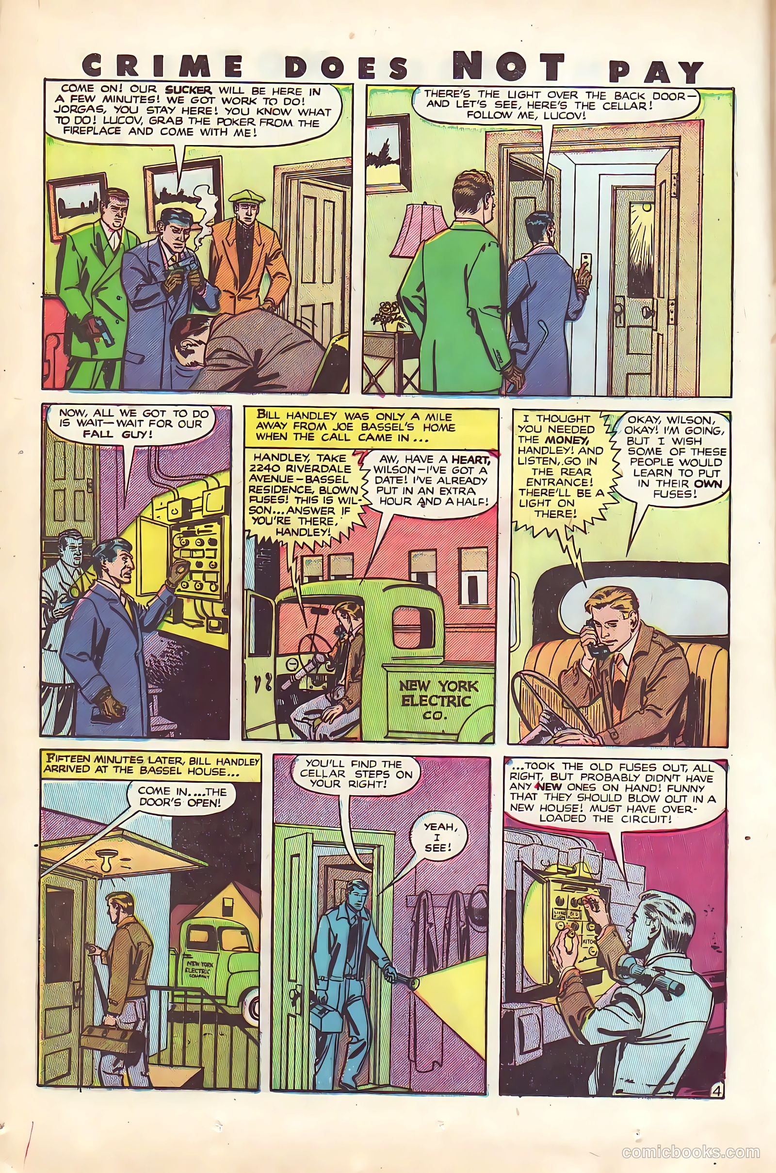 Crime Does Not Pay #92 (1950) — page 20 of 52