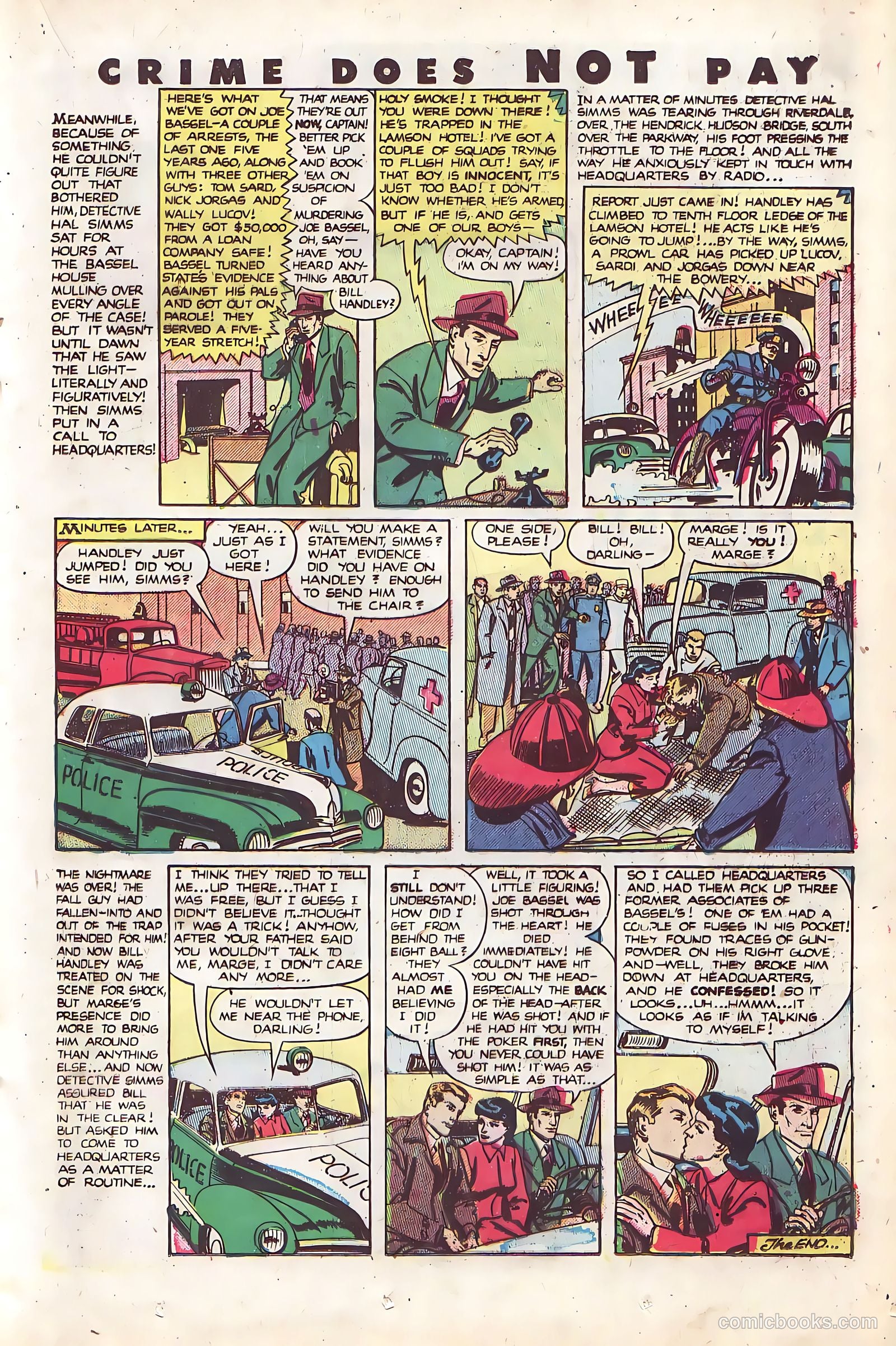 Crime Does Not Pay #92 (1950) — page 25 of 52