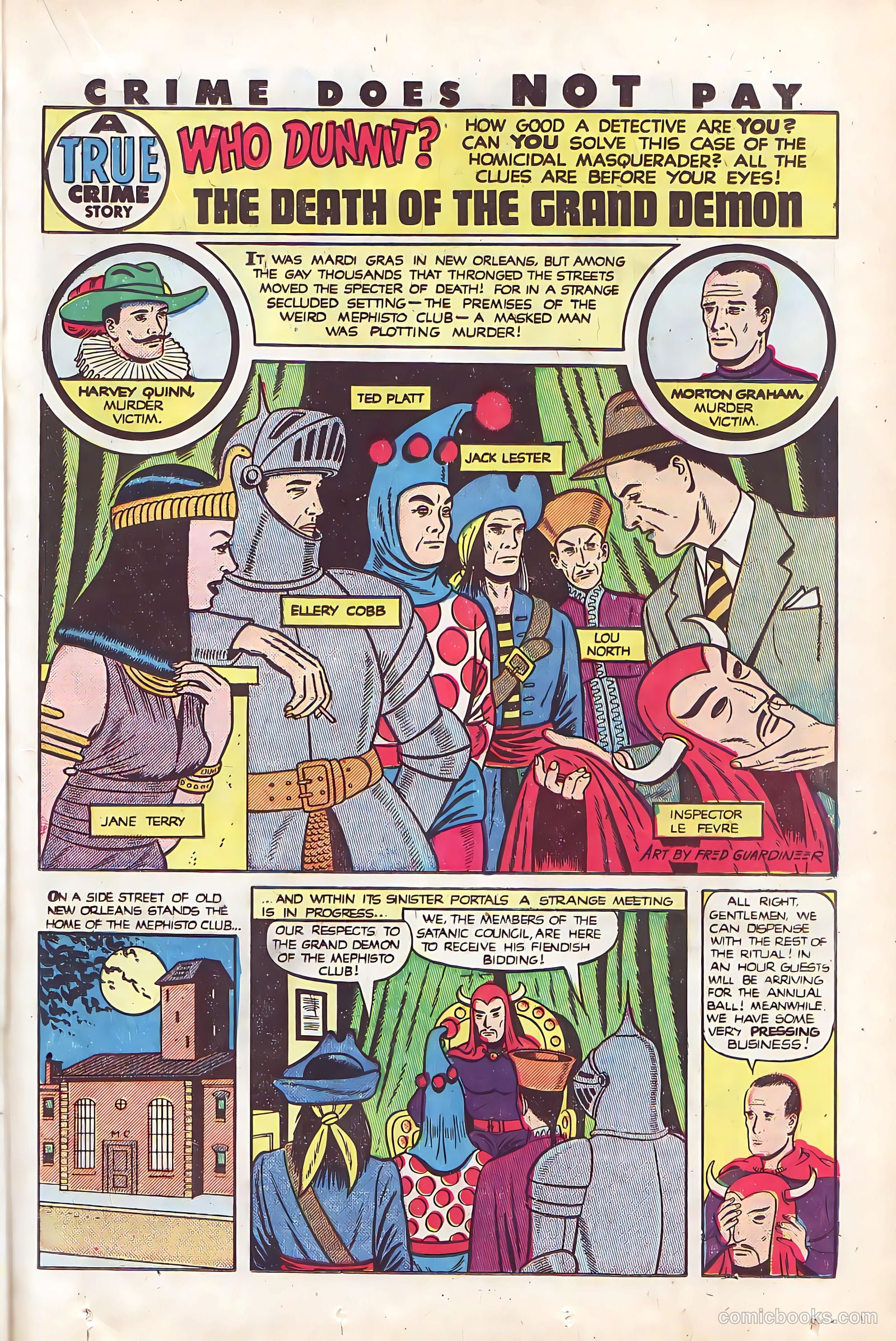 Crime Does Not Pay #92 (1950) — page 29 of 52