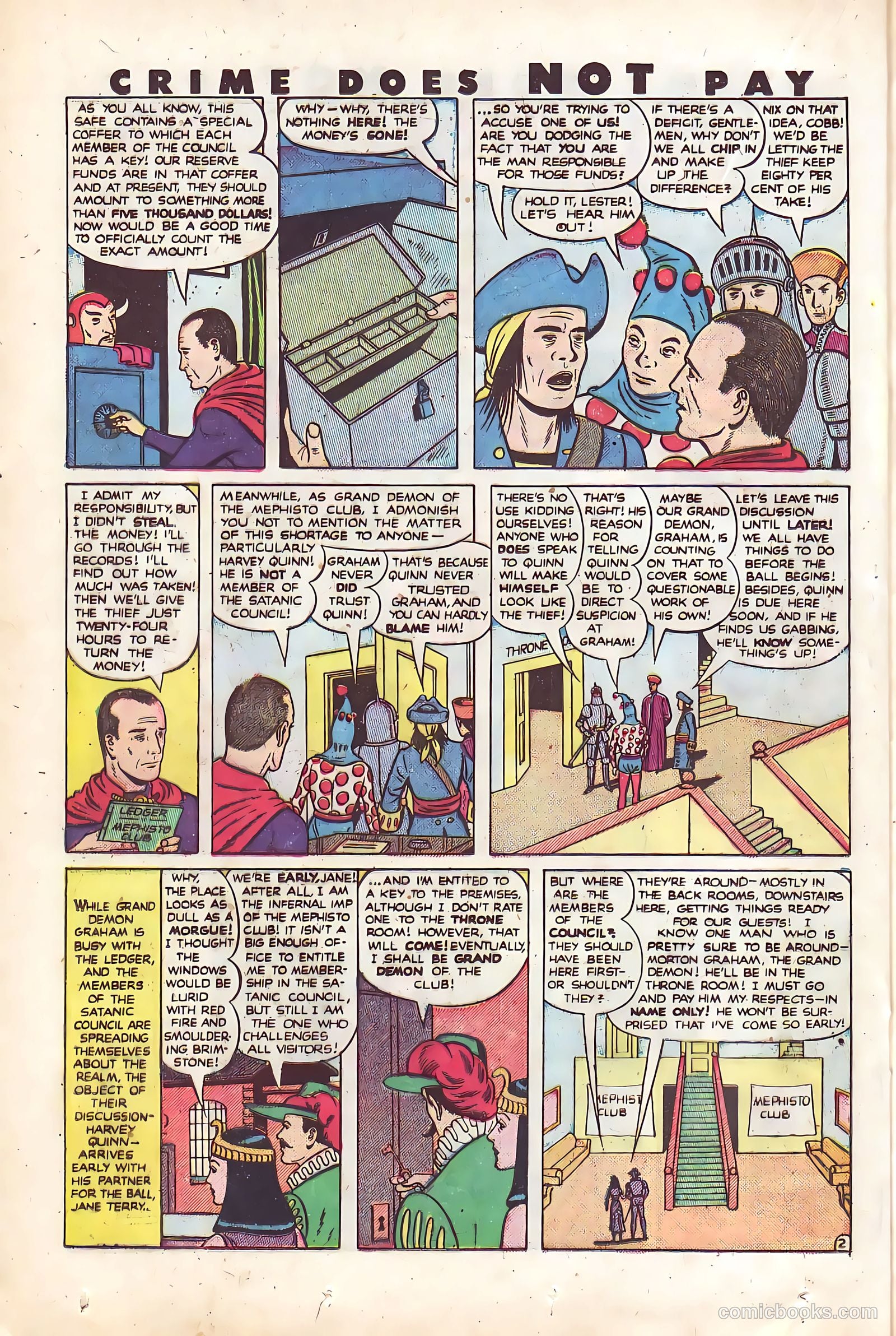 Crime Does Not Pay #92 (1950) — page 30 of 52