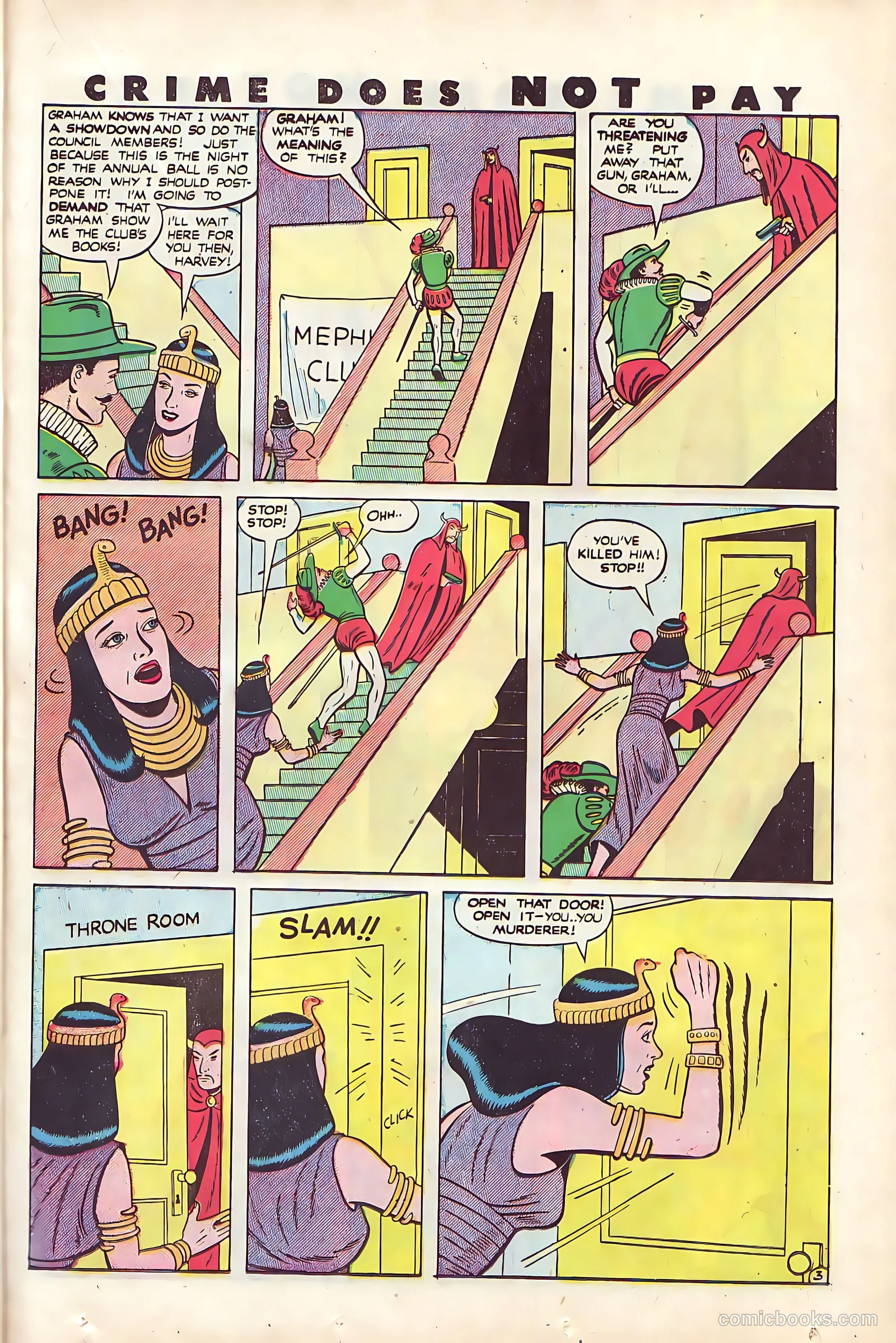 Crime Does Not Pay #92 (1950) — page 31 of 52