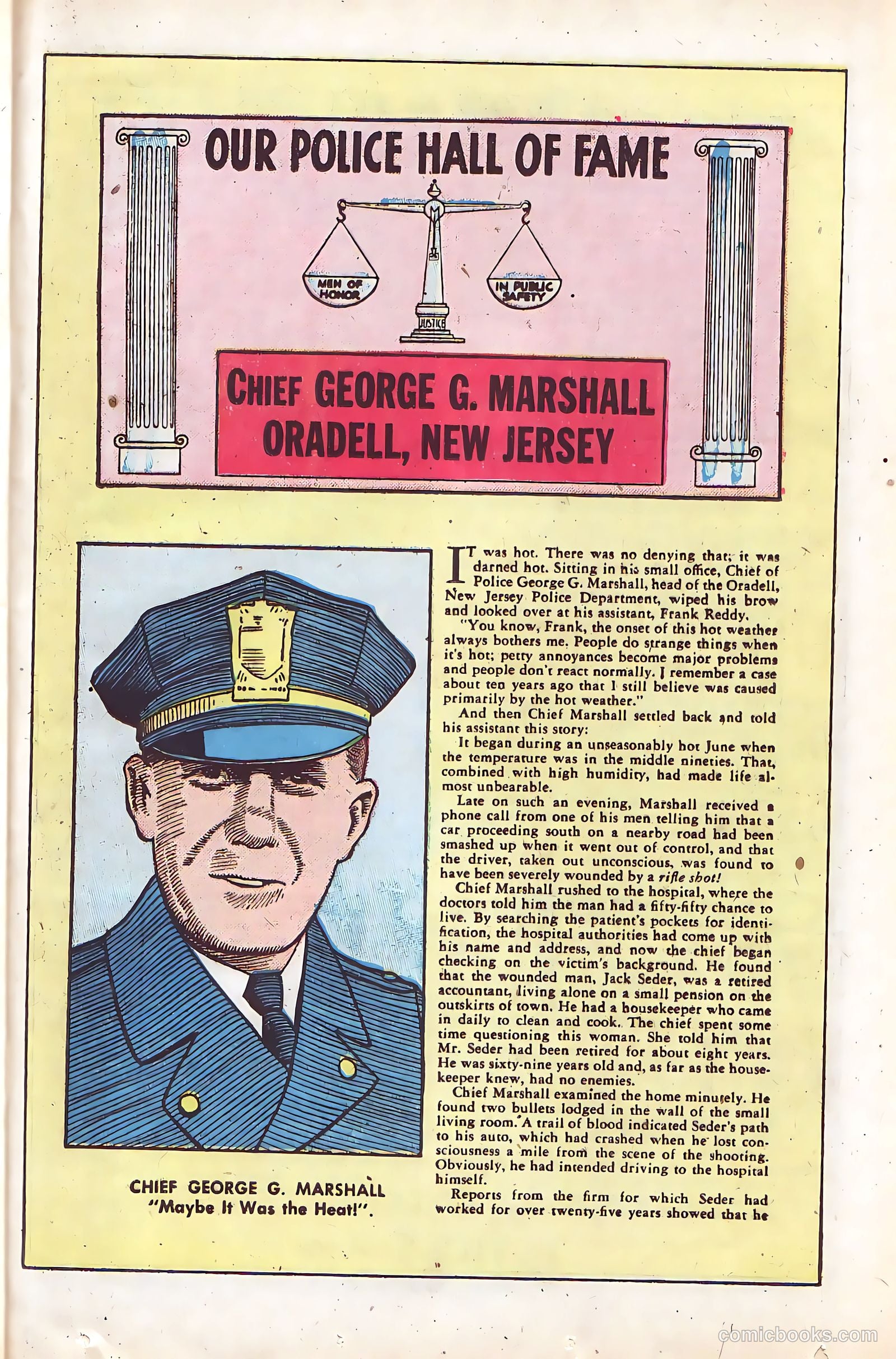 Crime Does Not Pay #92 (1950) — page 37 of 52