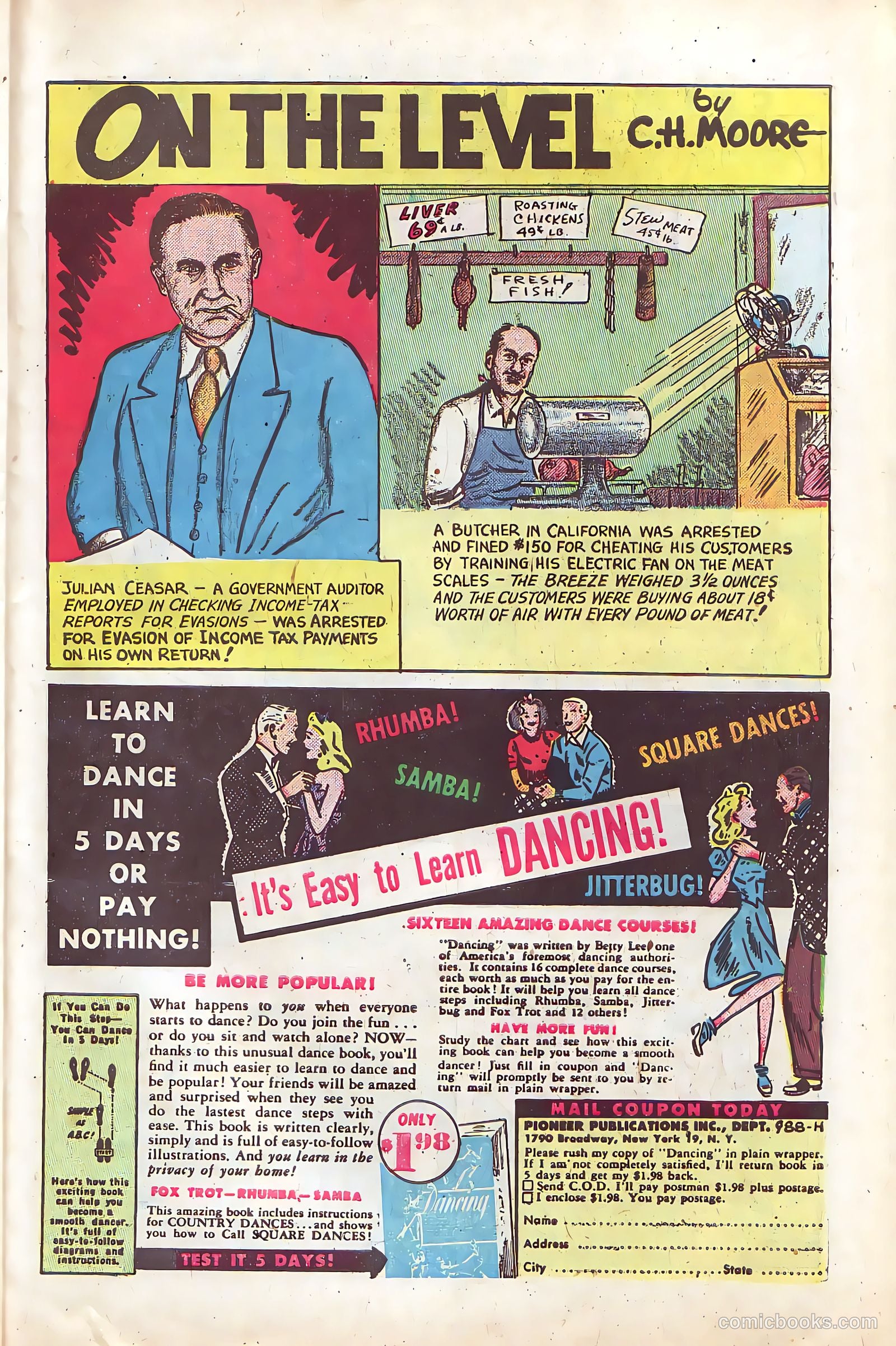 Crime Does Not Pay #92 (1950) — page 39 of 52