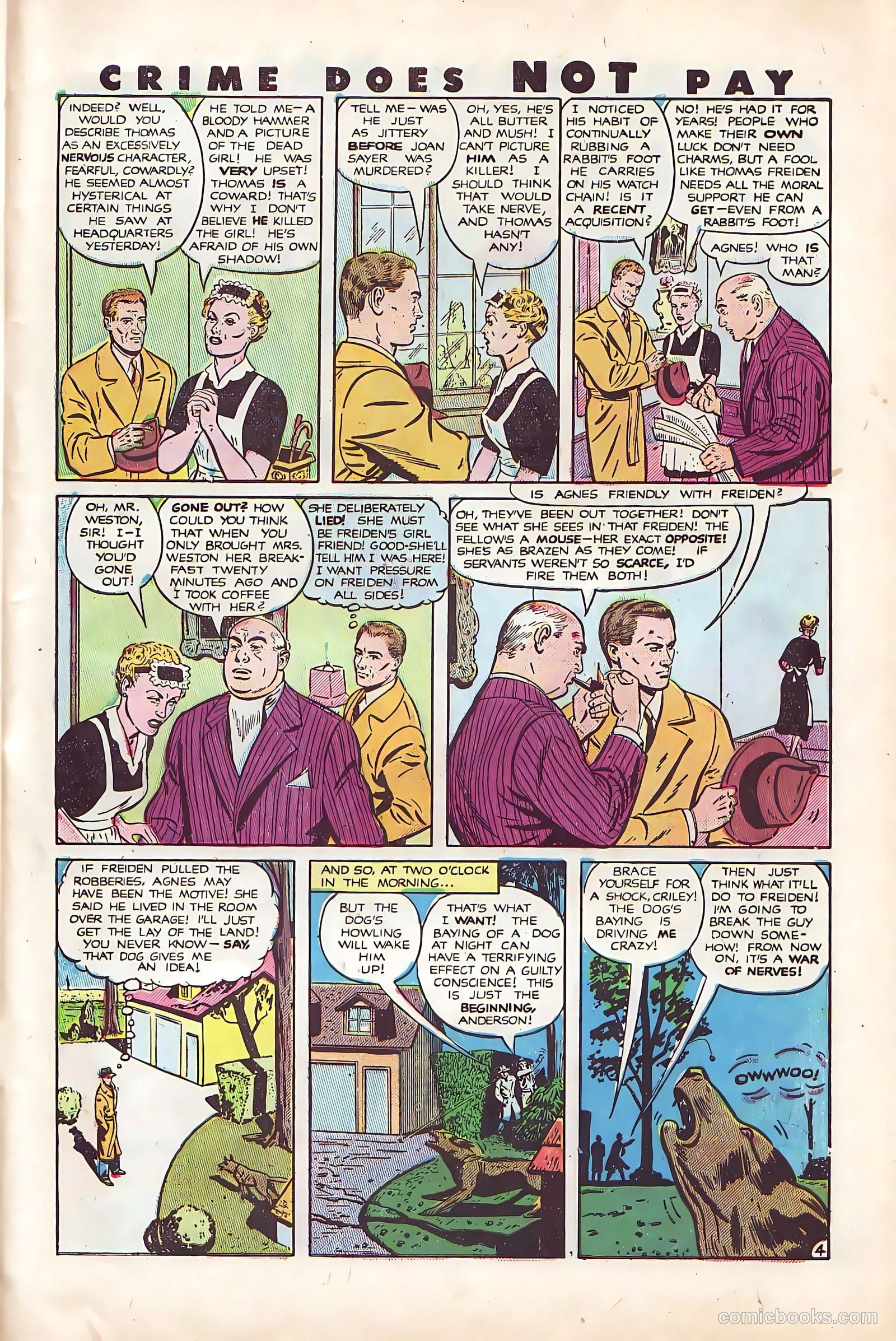 Crime Does Not Pay #92 (1950) — page 43 of 52