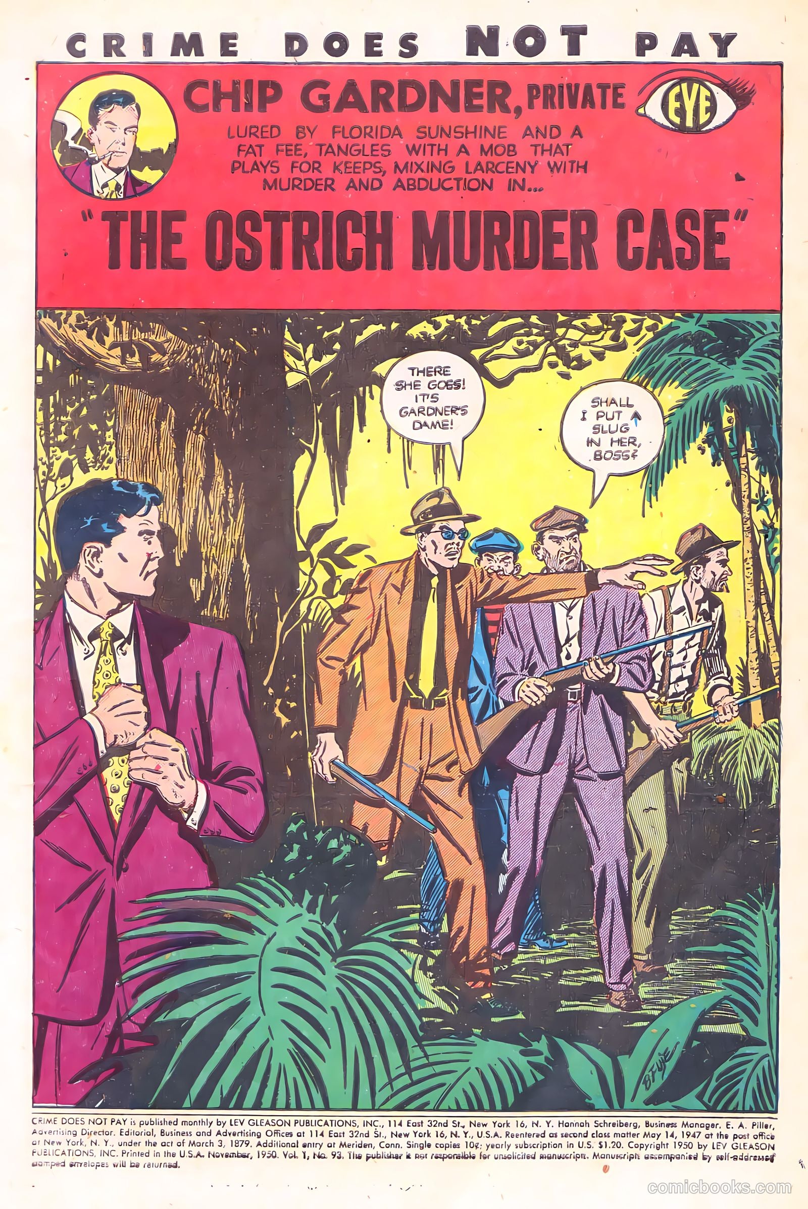 Crime Does Not Pay #93 (1950) — page 3 of 53