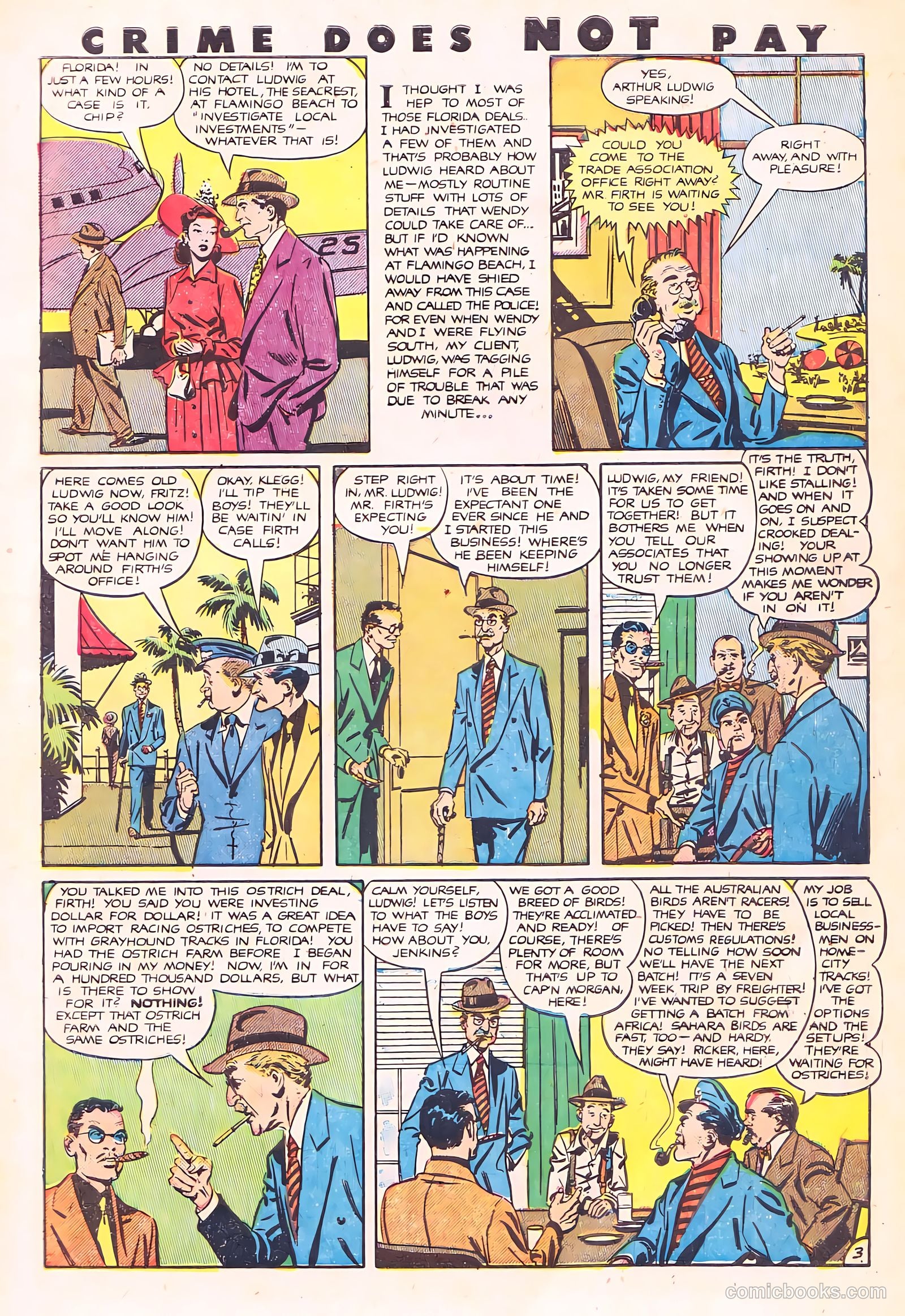 Crime Does Not Pay #93 (1950) — page 5 of 53