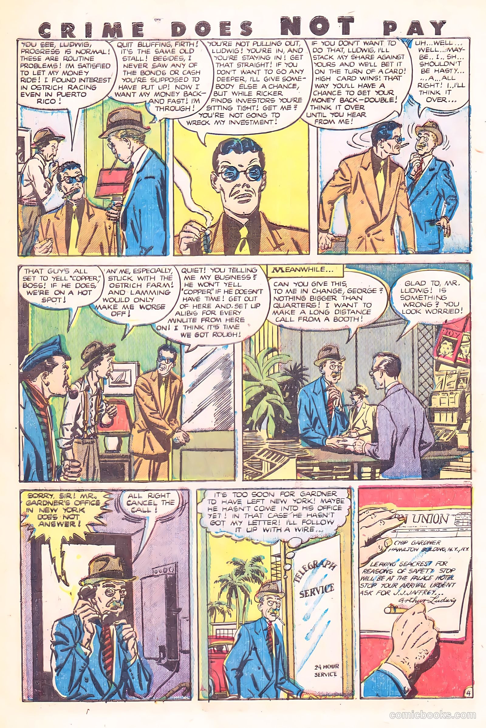 Crime Does Not Pay #93 (1950) — page 6 of 53