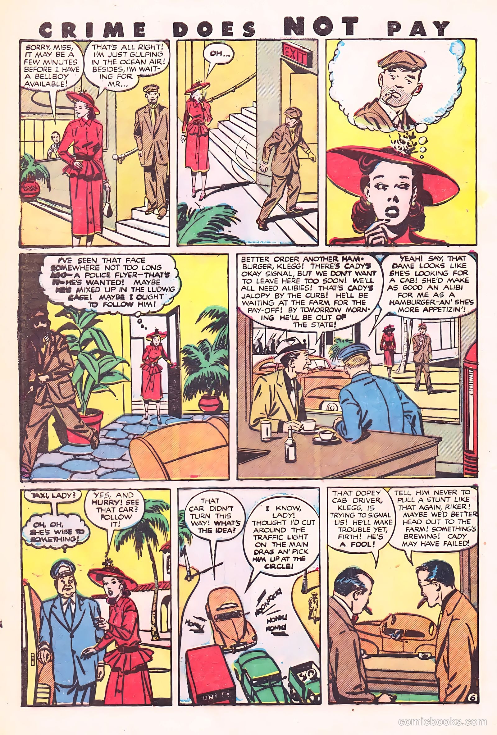 Crime Does Not Pay #93 (1950) — page 8 of 53