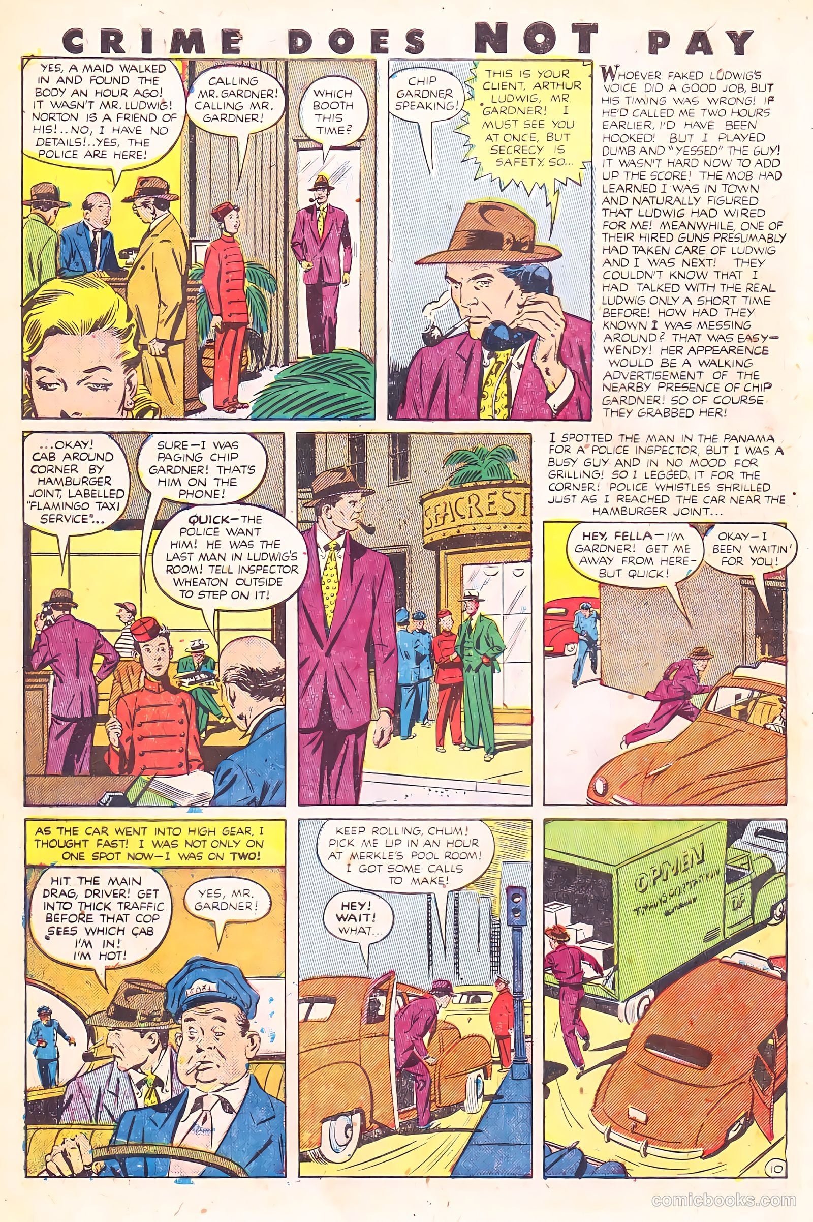 Crime Does Not Pay #93 (1950) — page 12 of 53