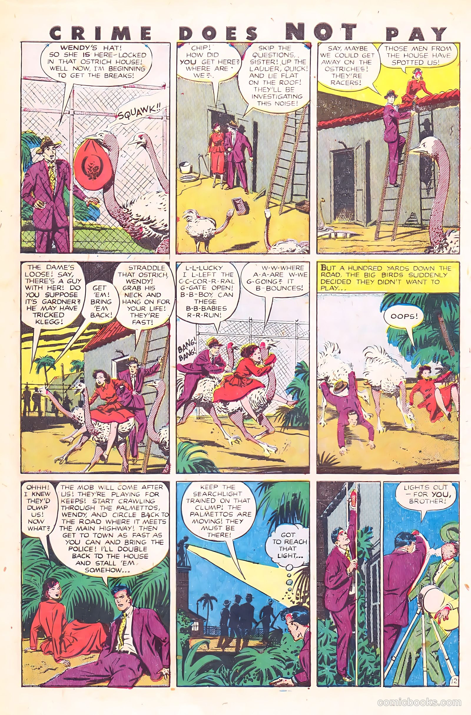 Crime Does Not Pay #93 (1950) — page 14 of 53