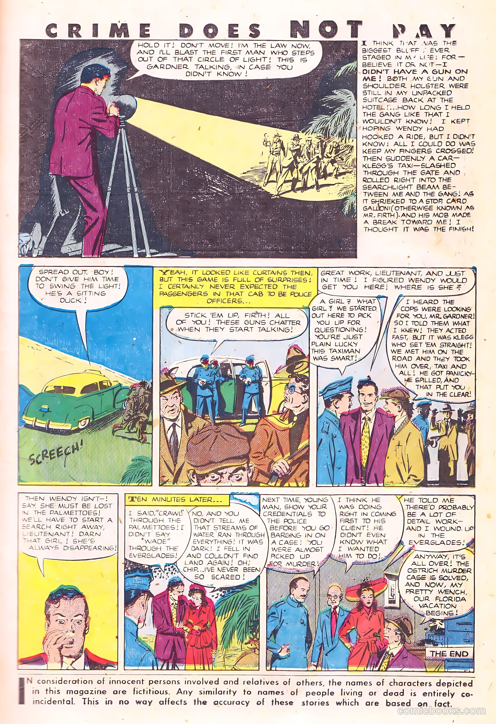 Crime Does Not Pay #93 (1950) — page 15 of 53