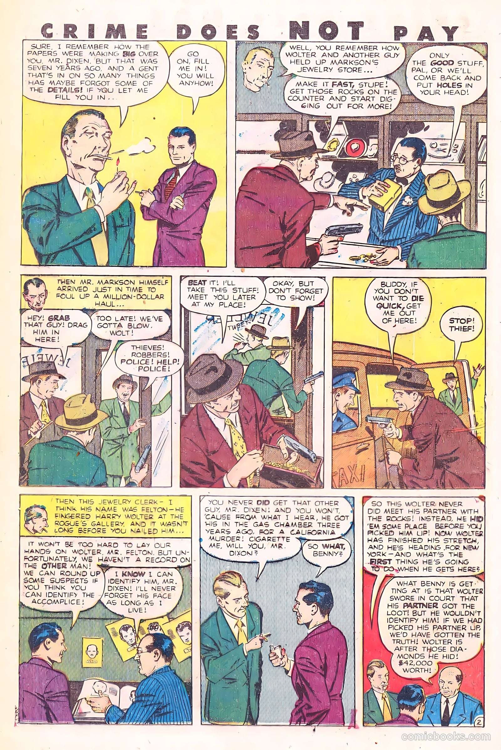 Crime Does Not Pay #93 (1950) — page 18 of 53