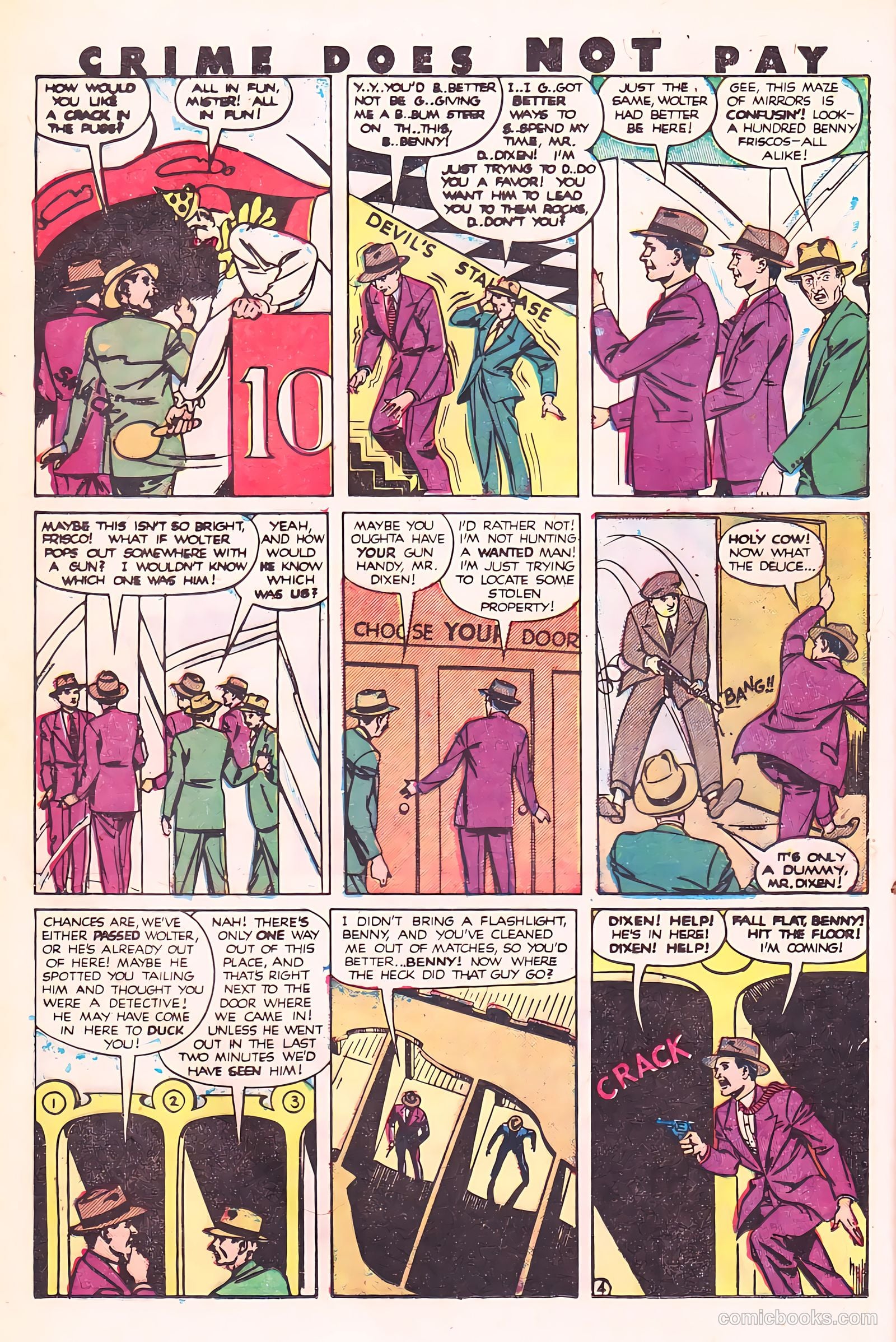 Crime Does Not Pay #93 (1950) — page 20 of 53