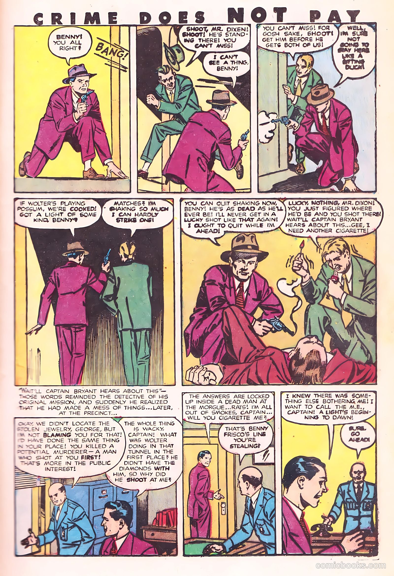 Crime Does Not Pay #93 (1950) — page 21 of 53