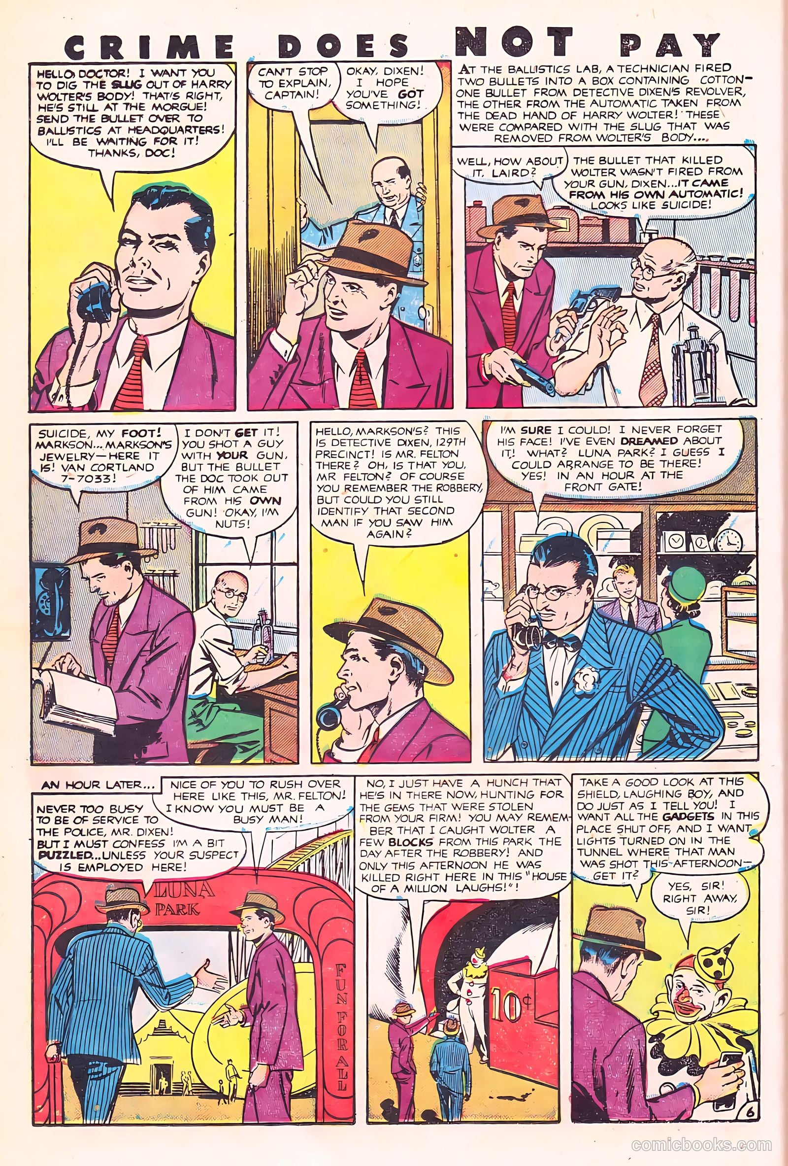 Crime Does Not Pay #93 (1950) — page 22 of 53