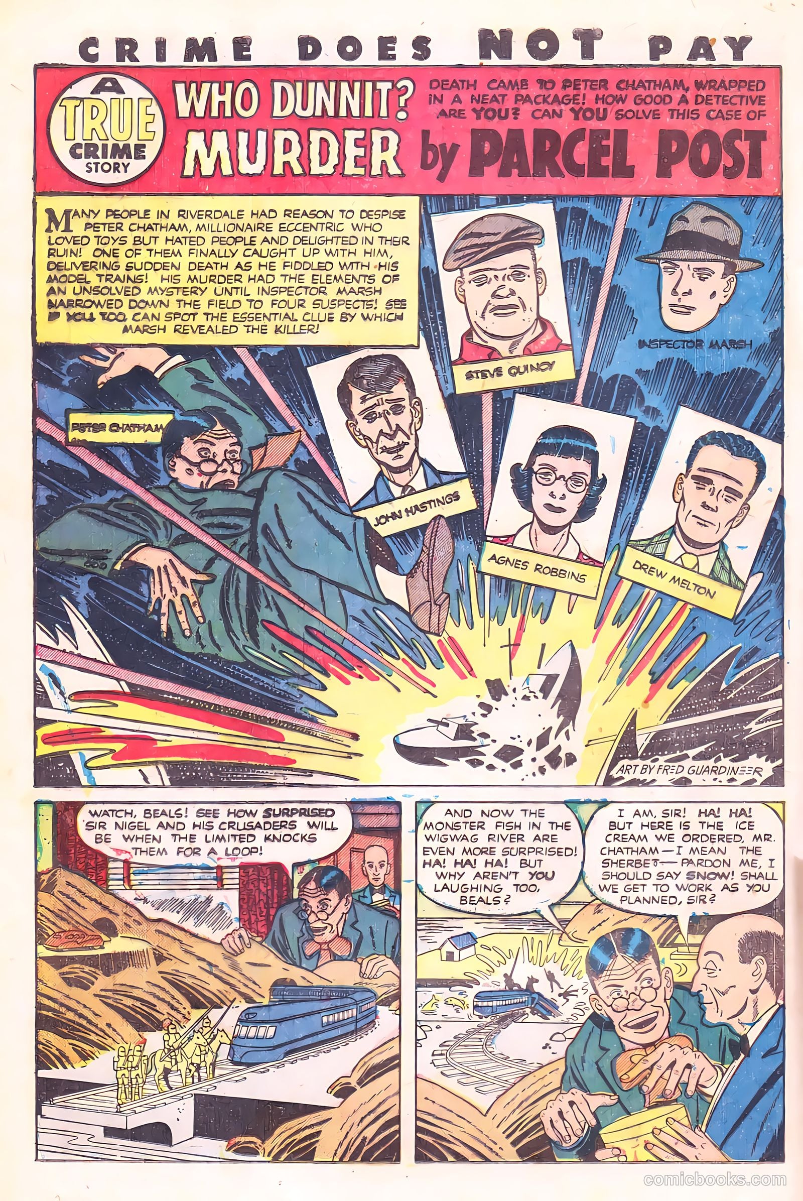 Crime Does Not Pay #93 (1950) — page 30 of 53