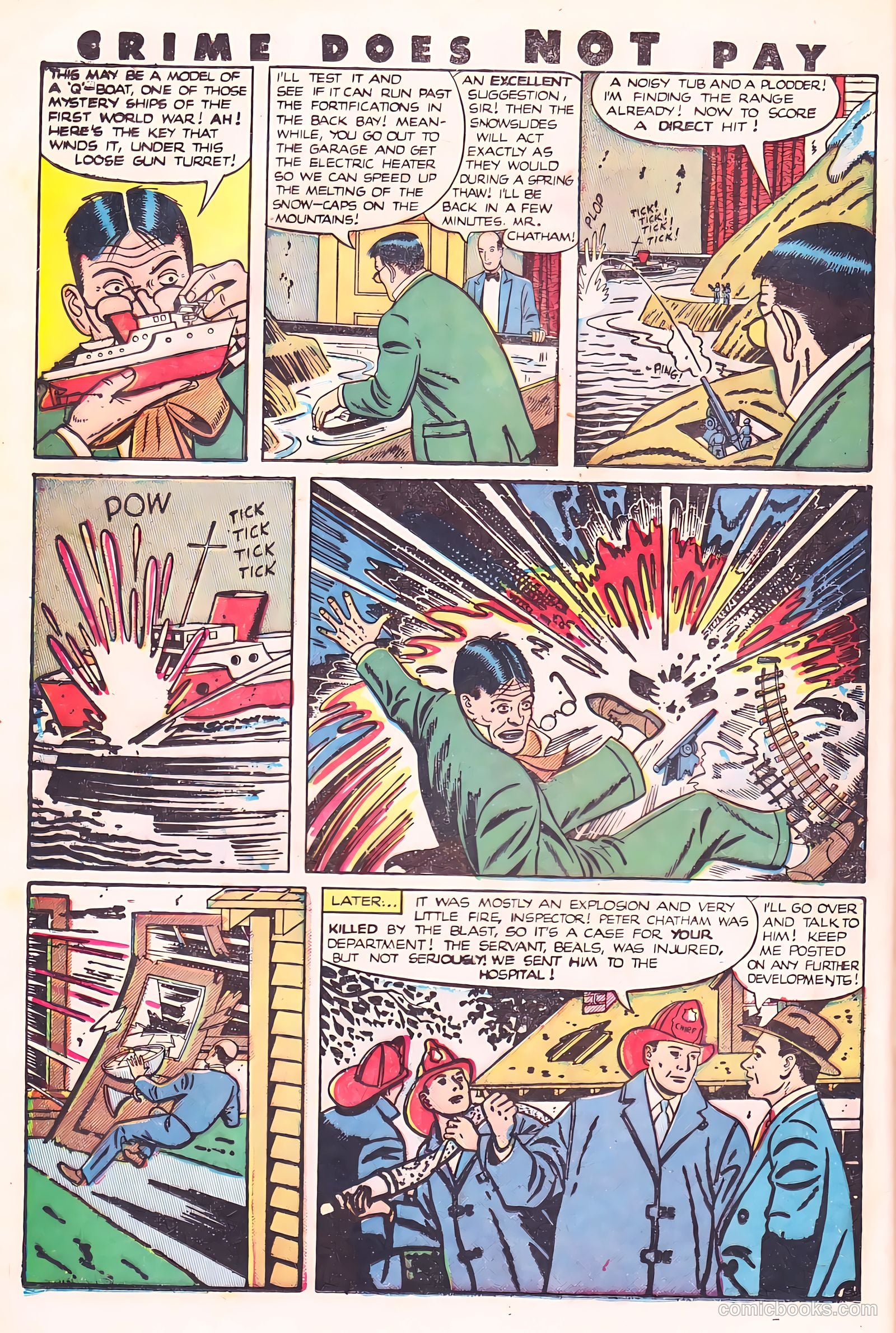Crime Does Not Pay #93 (1950) — page 32 of 53