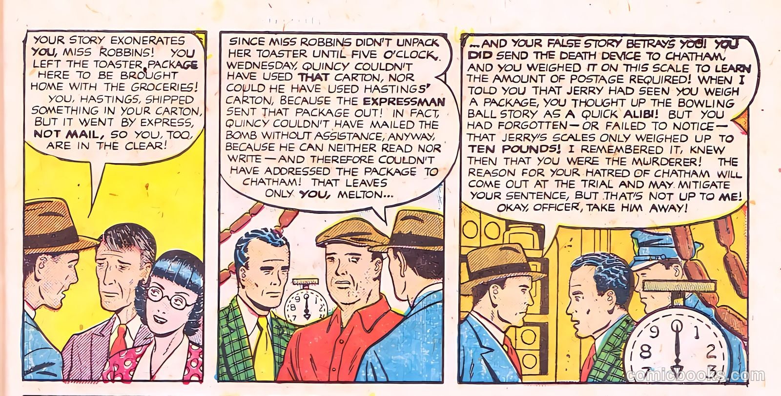 Crime Does Not Pay #93 (1950) — page 37 of 53