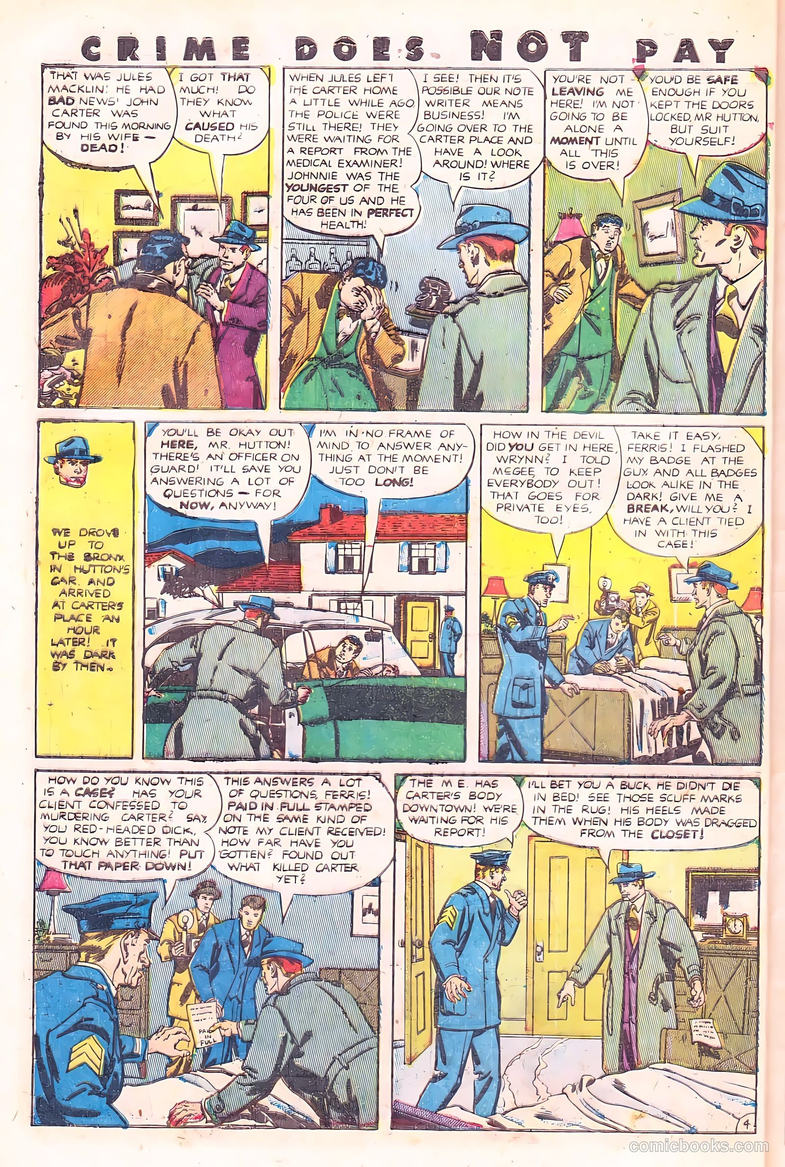 Crime Does Not Pay #93 (1950) — page 43 of 53