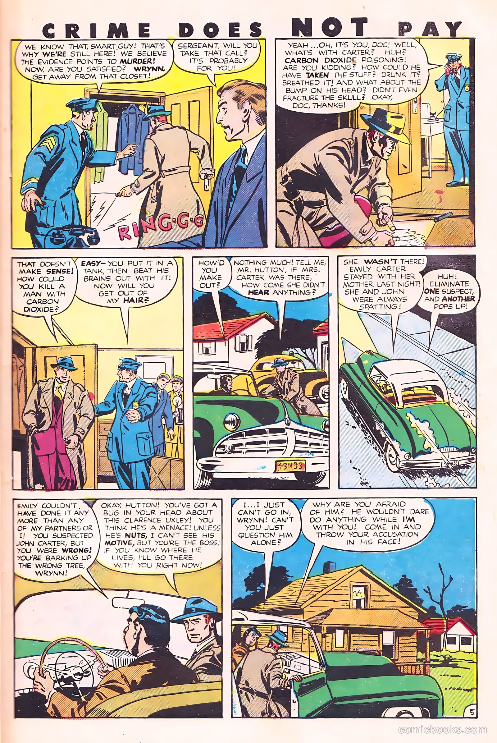 Crime Does Not Pay #93 (1950) — page 44 of 53