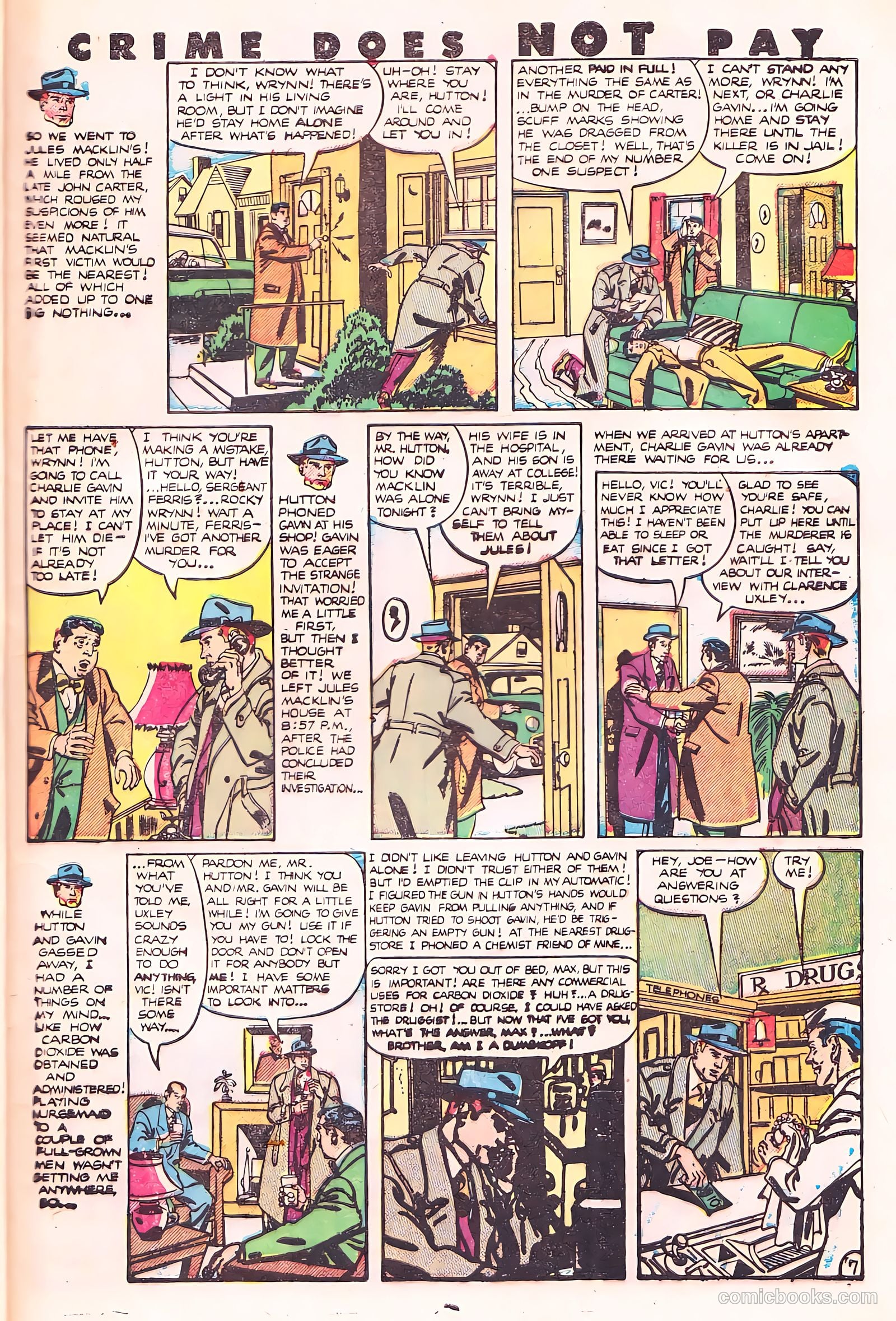 Crime Does Not Pay #93 (1950) — page 46 of 53