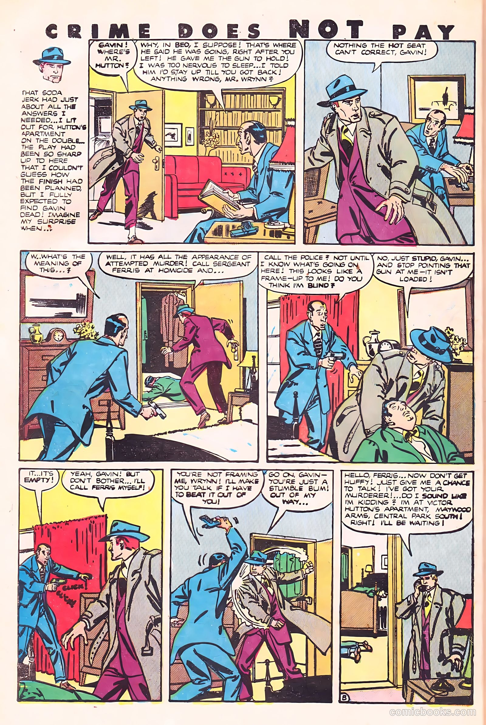 Crime Does Not Pay #93 (1950) — page 47 of 53