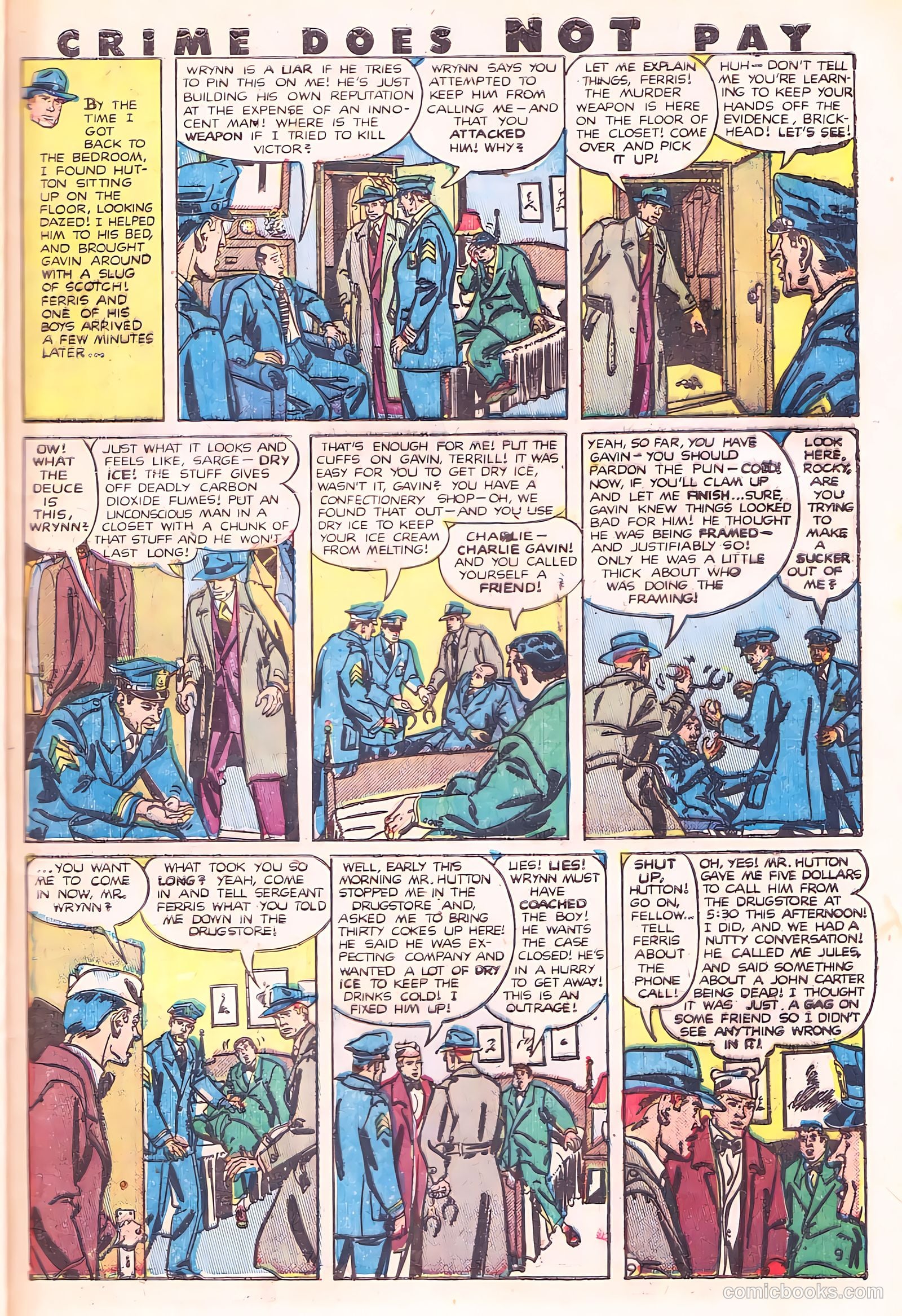 Crime Does Not Pay #93 (1950) — page 48 of 53