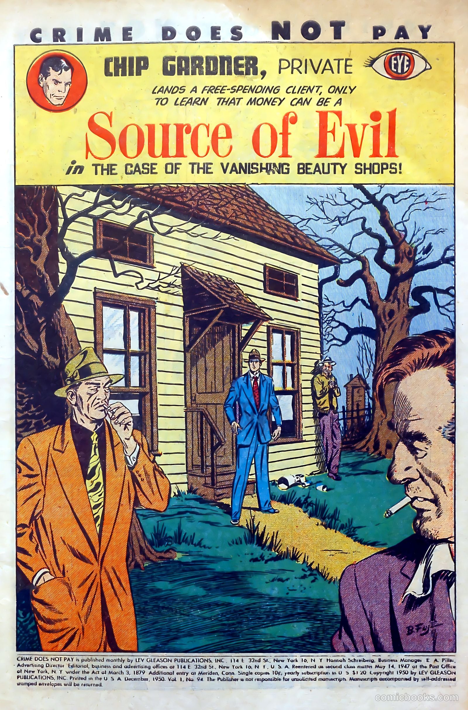 Crime Does Not Pay #94 (1950) — page 3 of 52