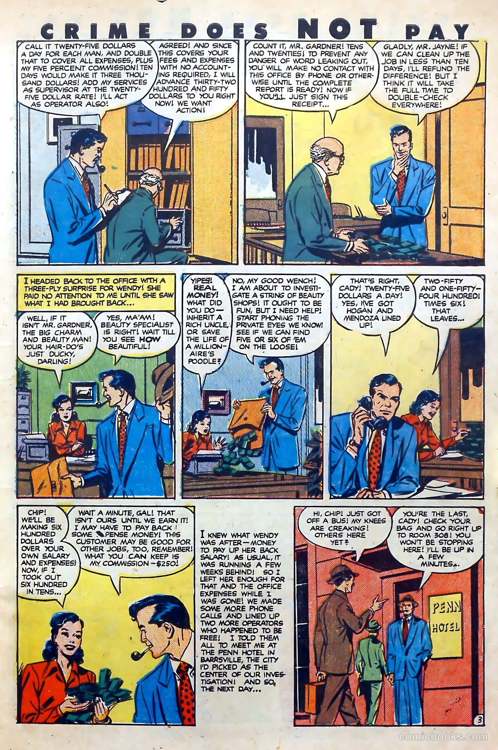 Crime Does Not Pay #94 (1950) — page 5 of 52