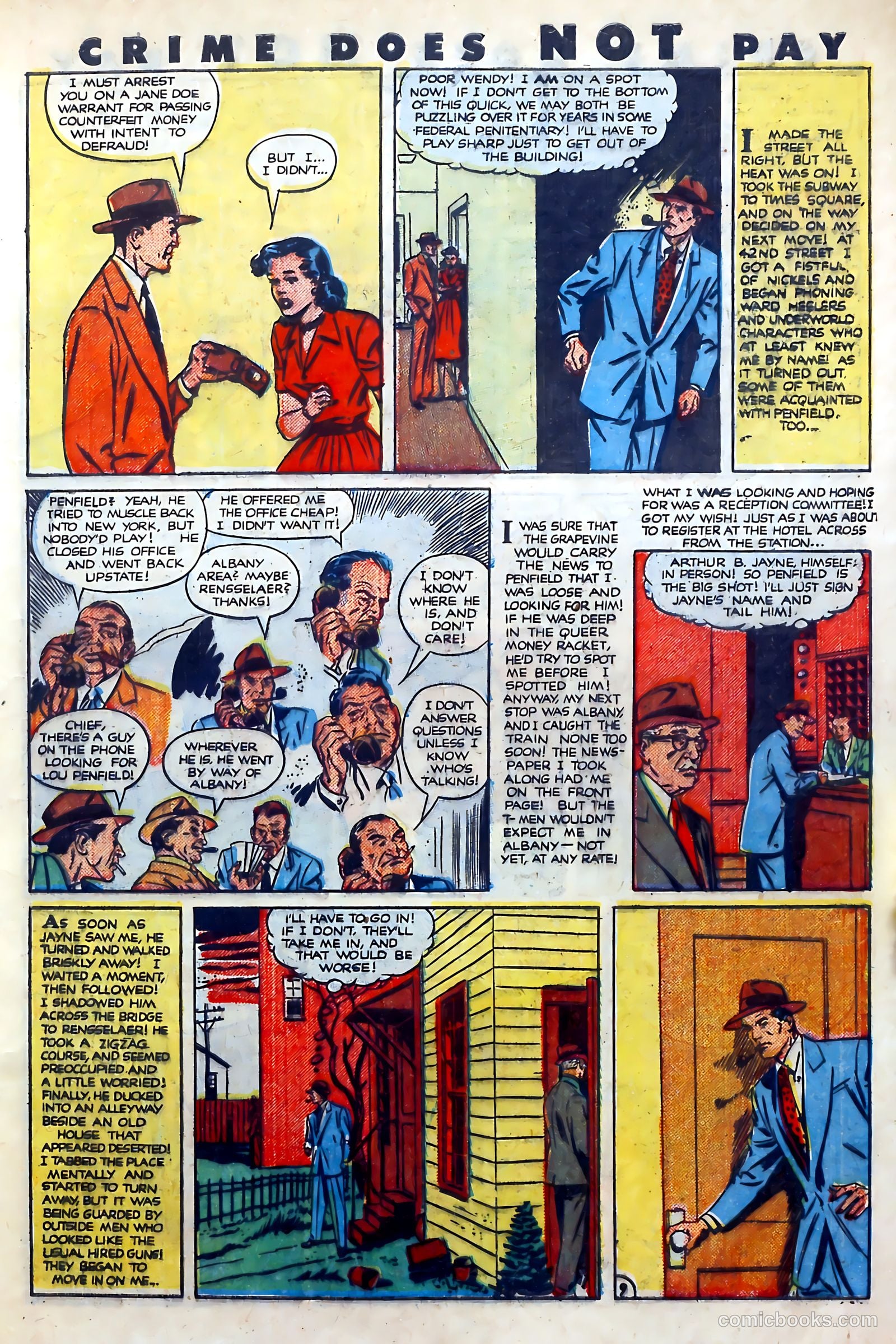 Crime Does Not Pay #94 (1950) — page 11 of 52
