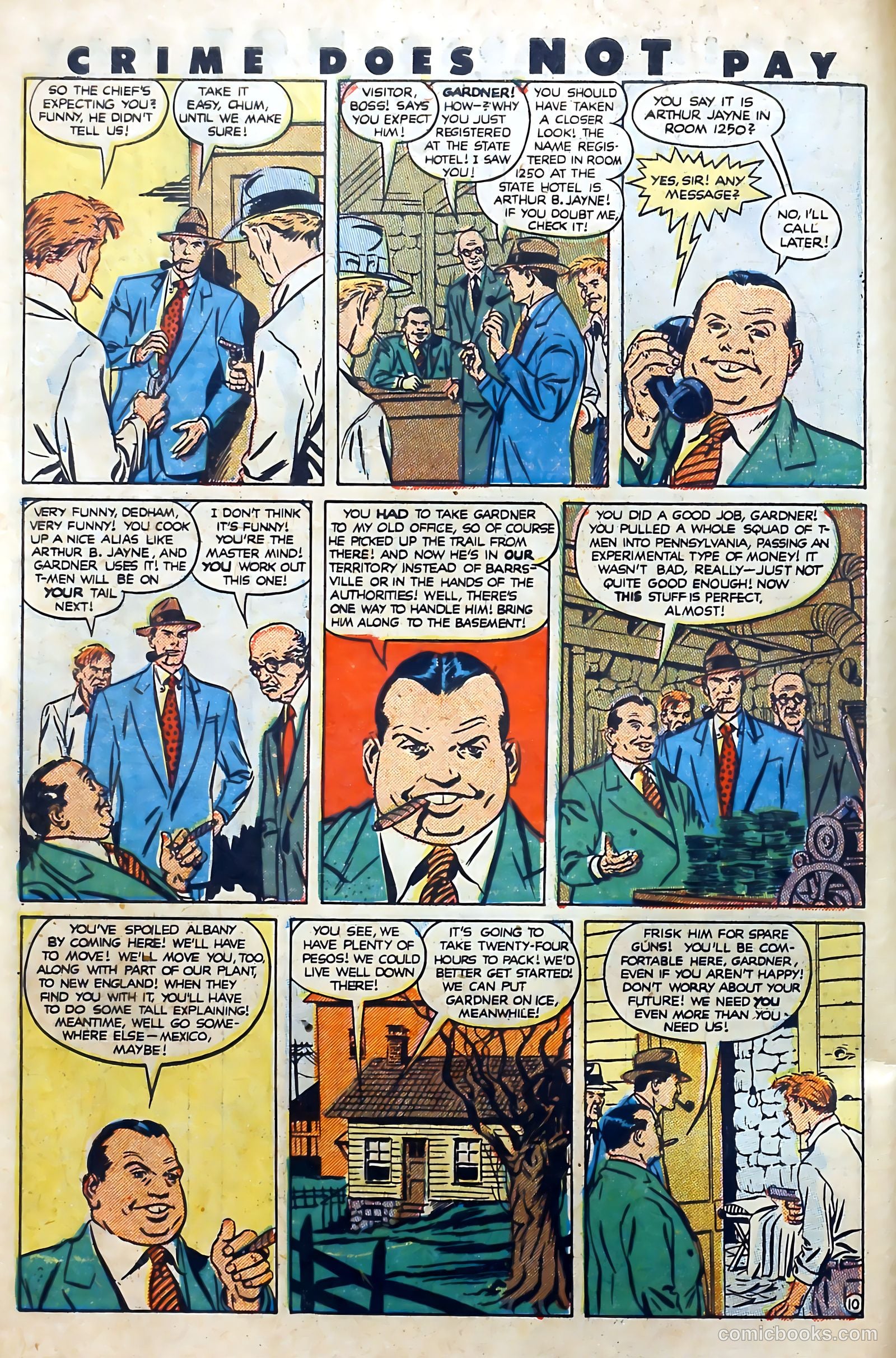 Crime Does Not Pay #94 (1950) — page 12 of 52