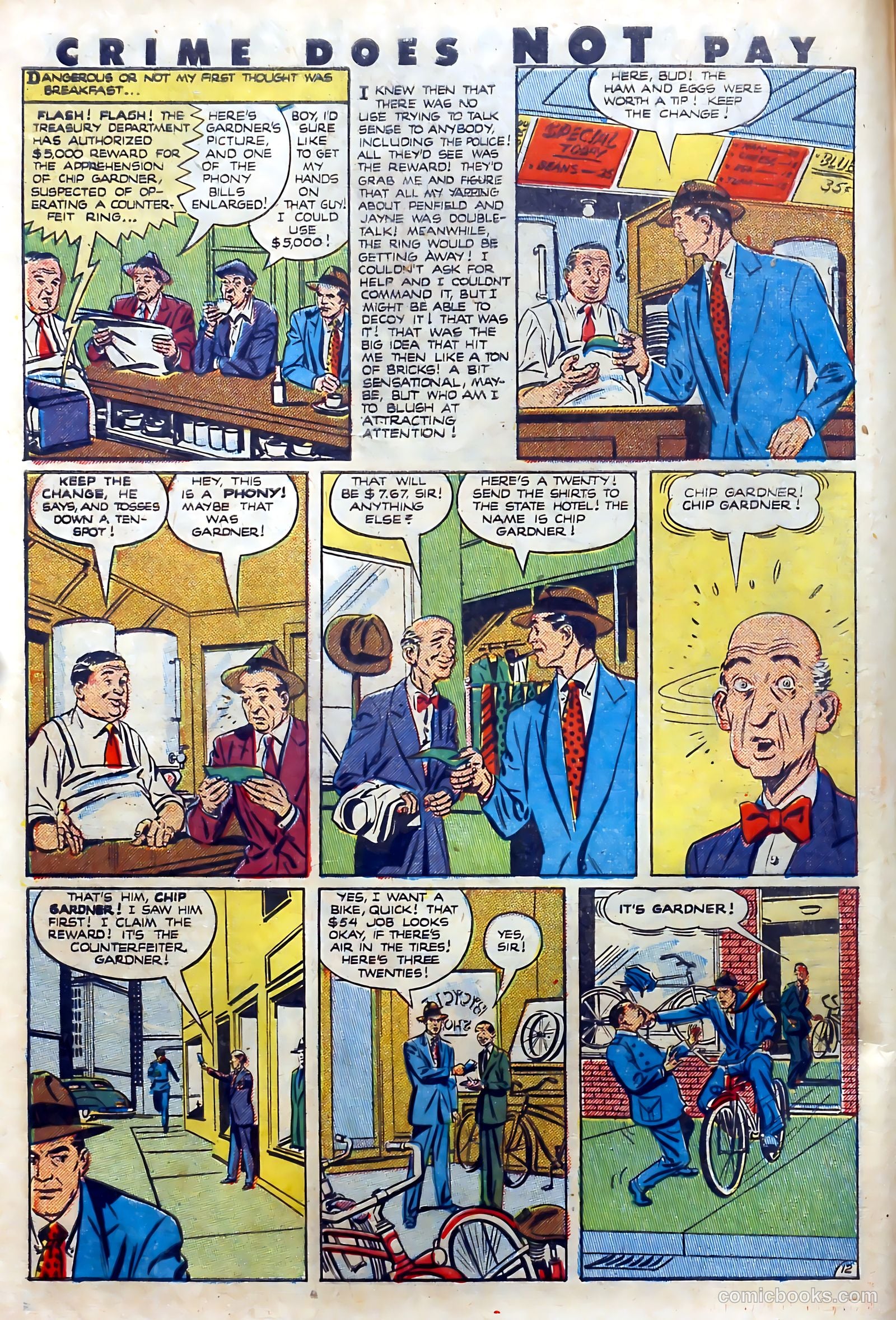 Crime Does Not Pay #94 (1950) — page 14 of 52
