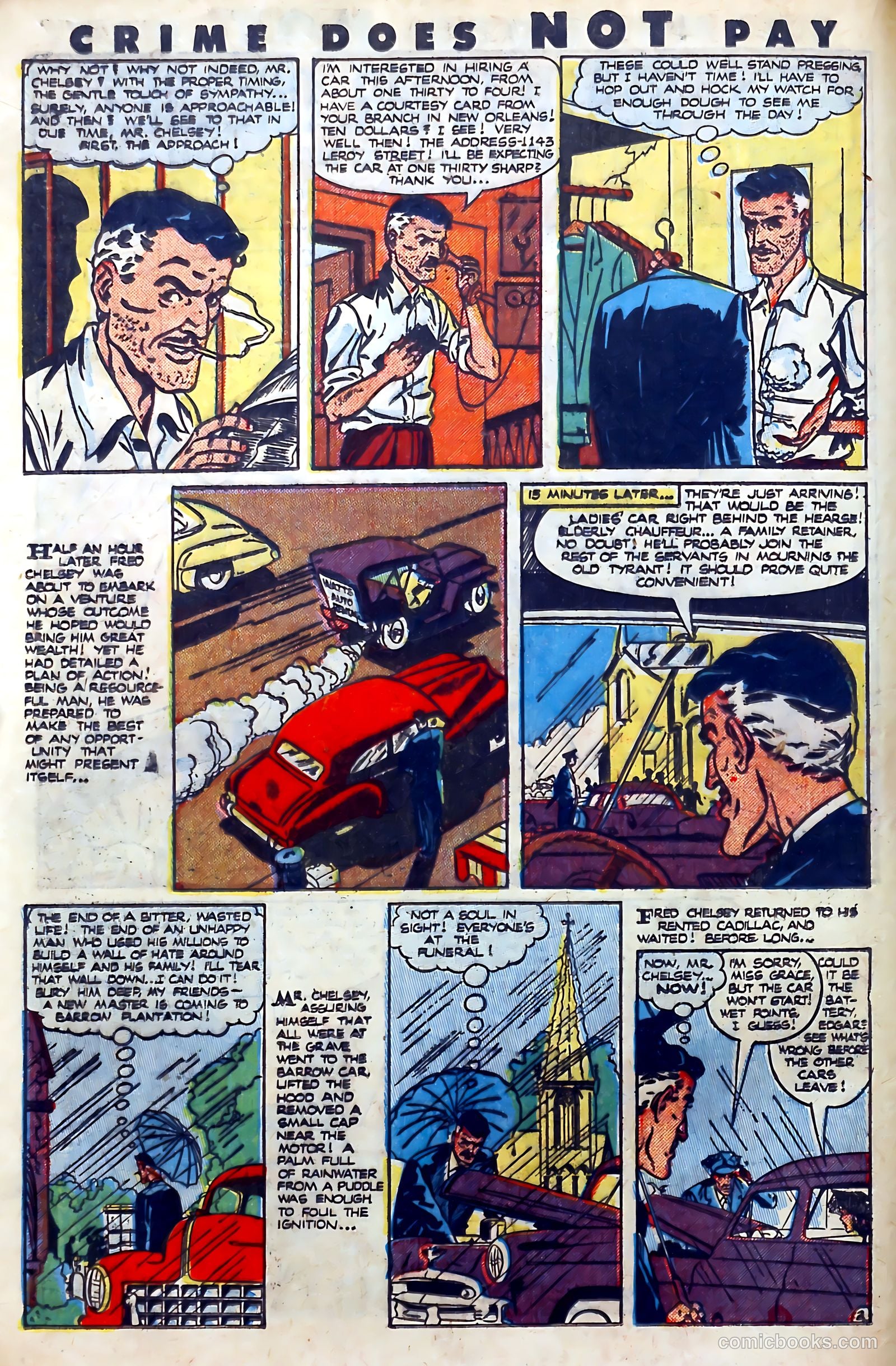 Crime Does Not Pay #94 (1950) — page 18 of 52