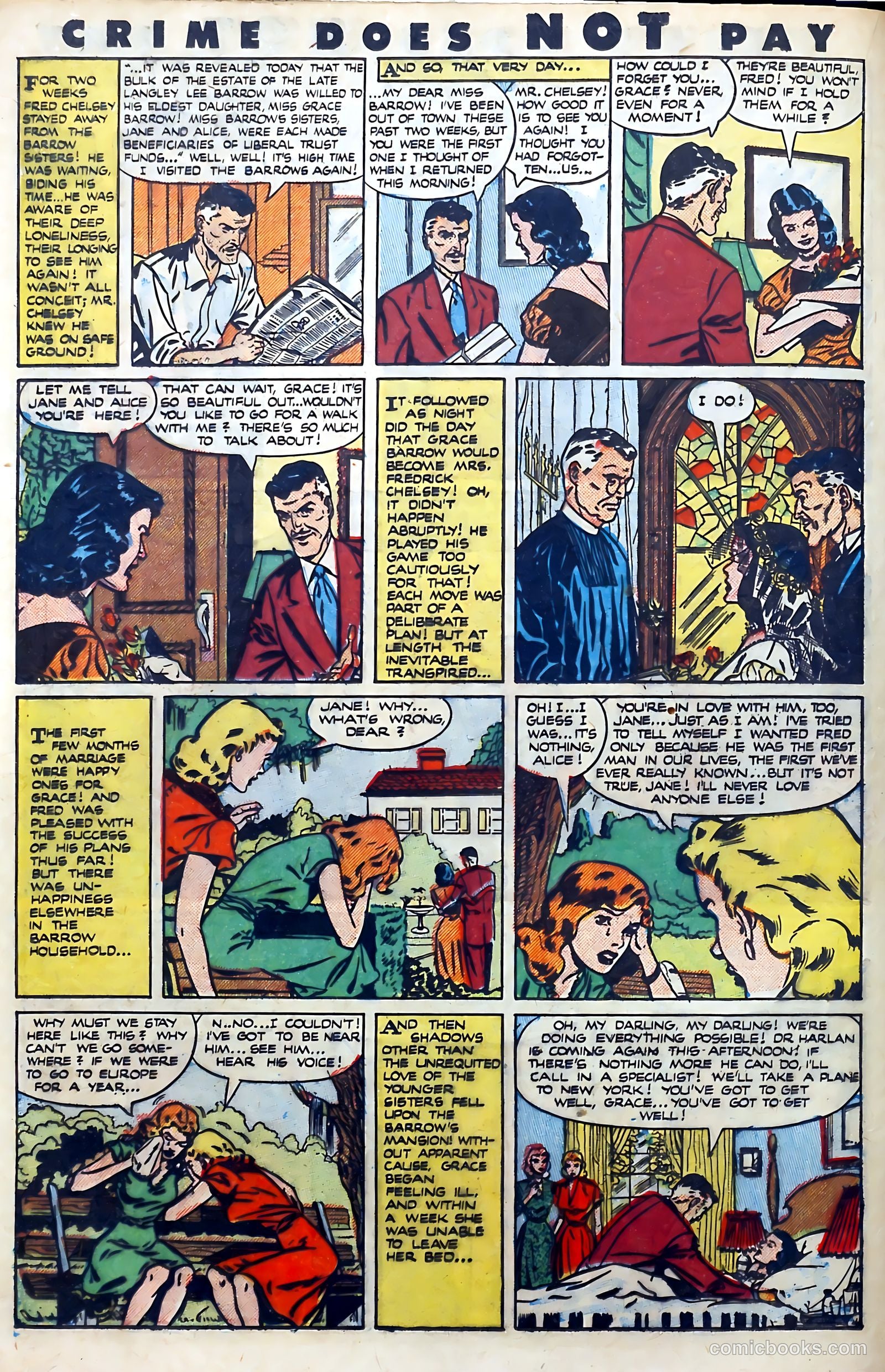 Crime Does Not Pay #94 (1950) — page 20 of 52