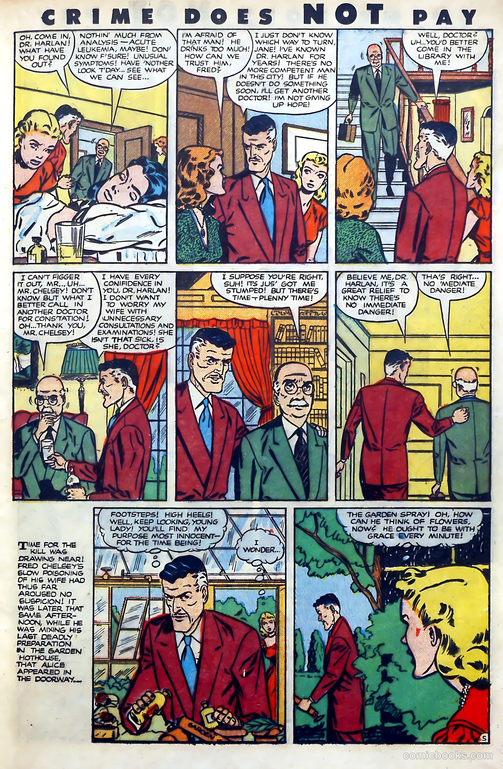 Crime Does Not Pay #94 (1950) — page 21 of 52