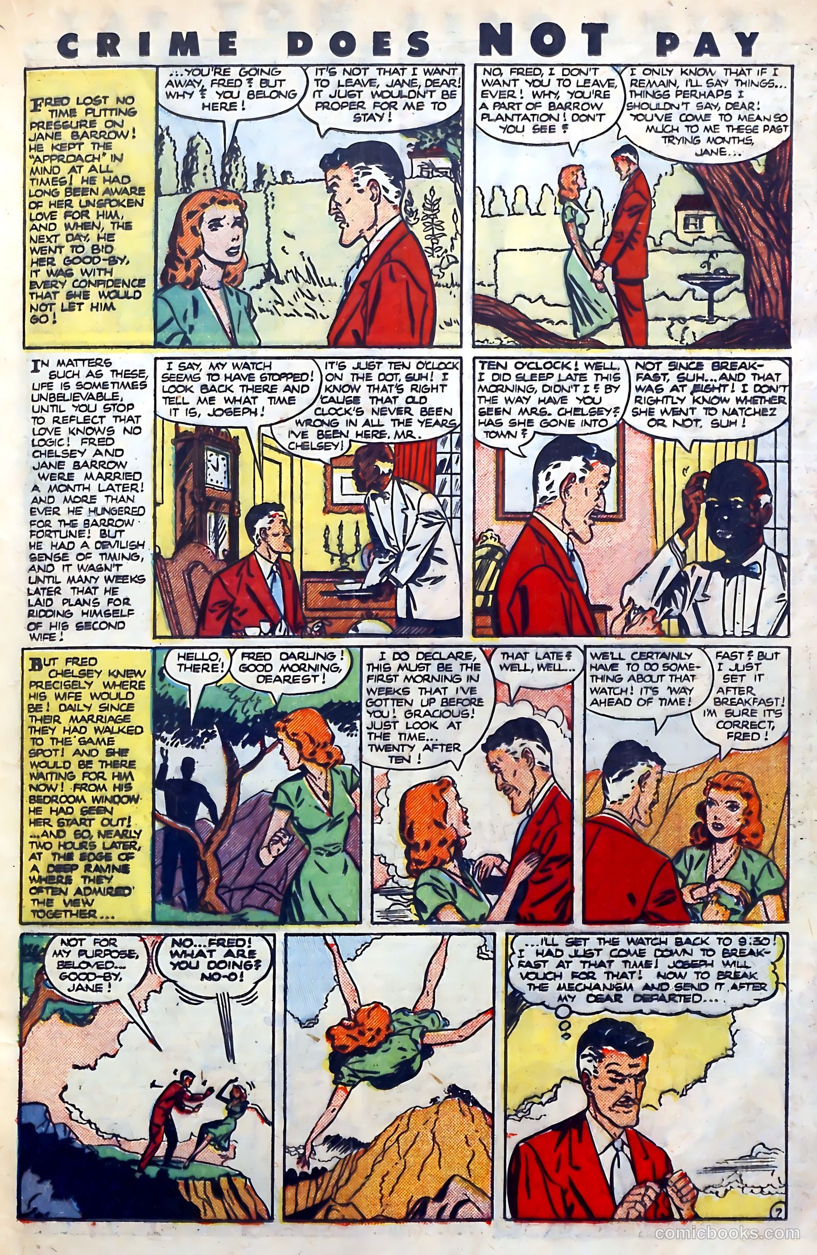 Crime Does Not Pay #94 (1950) — page 23 of 52