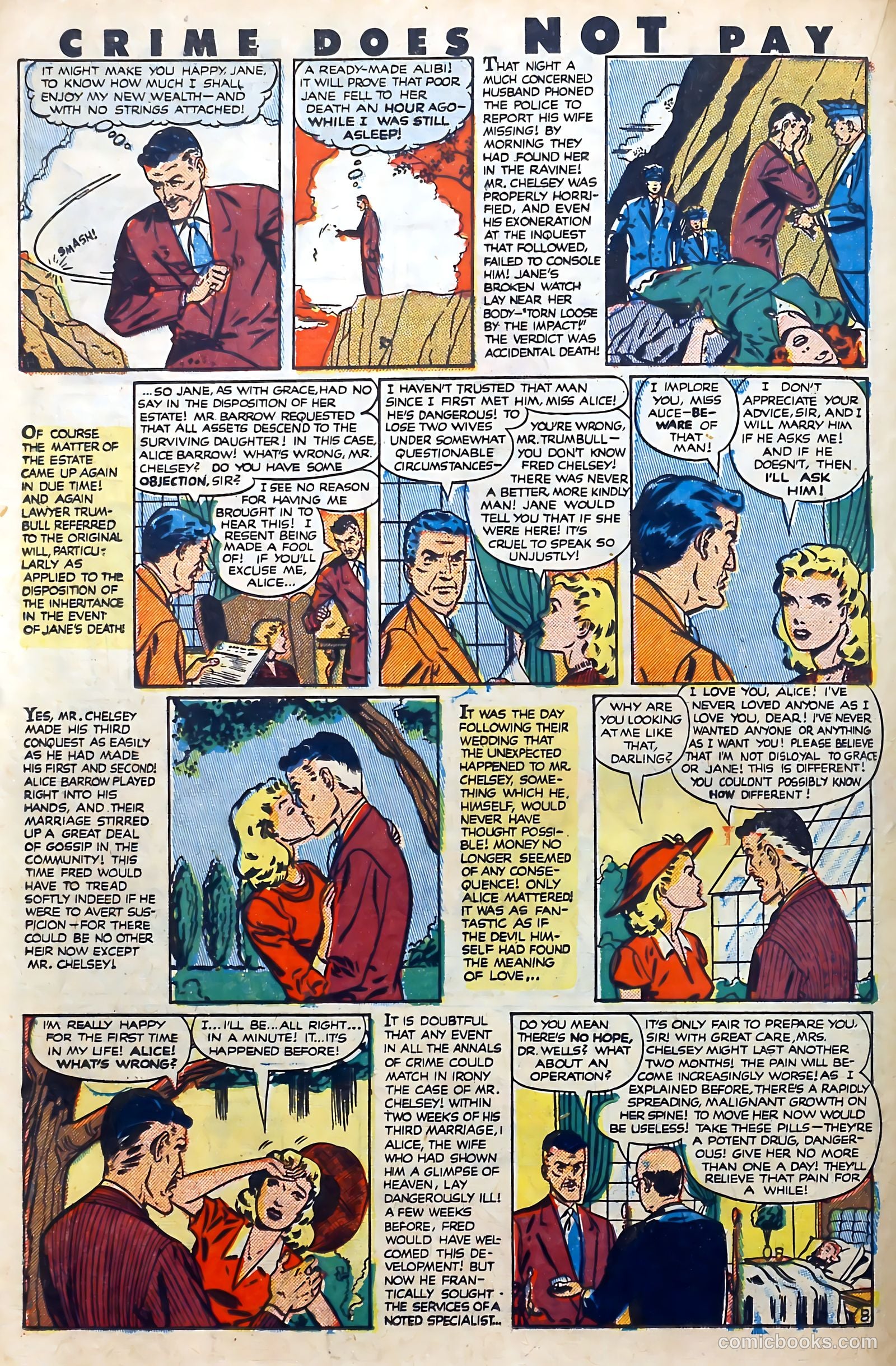 Crime Does Not Pay #94 (1950) — page 24 of 52
