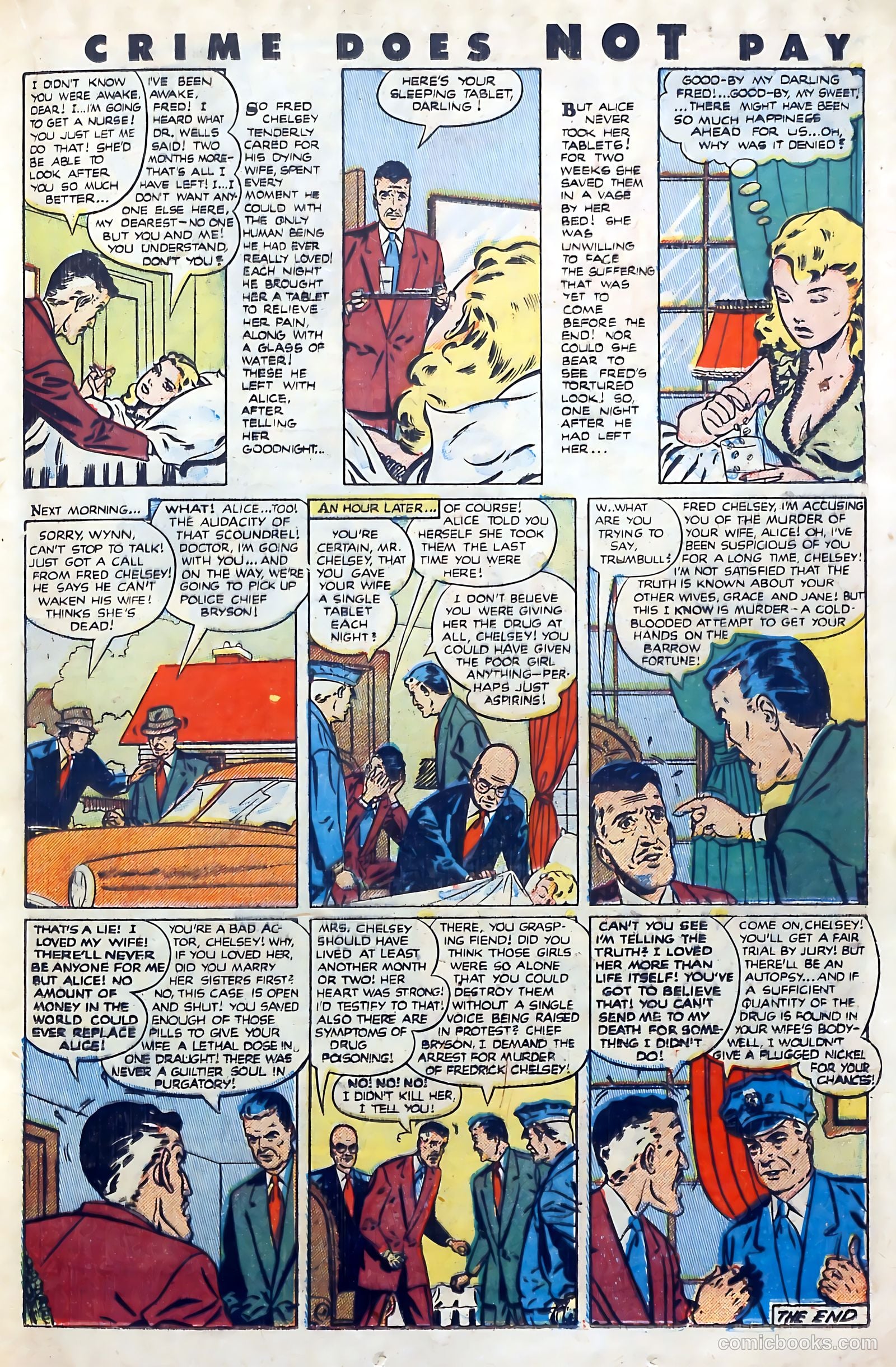 Crime Does Not Pay #94 (1950) — page 25 of 52