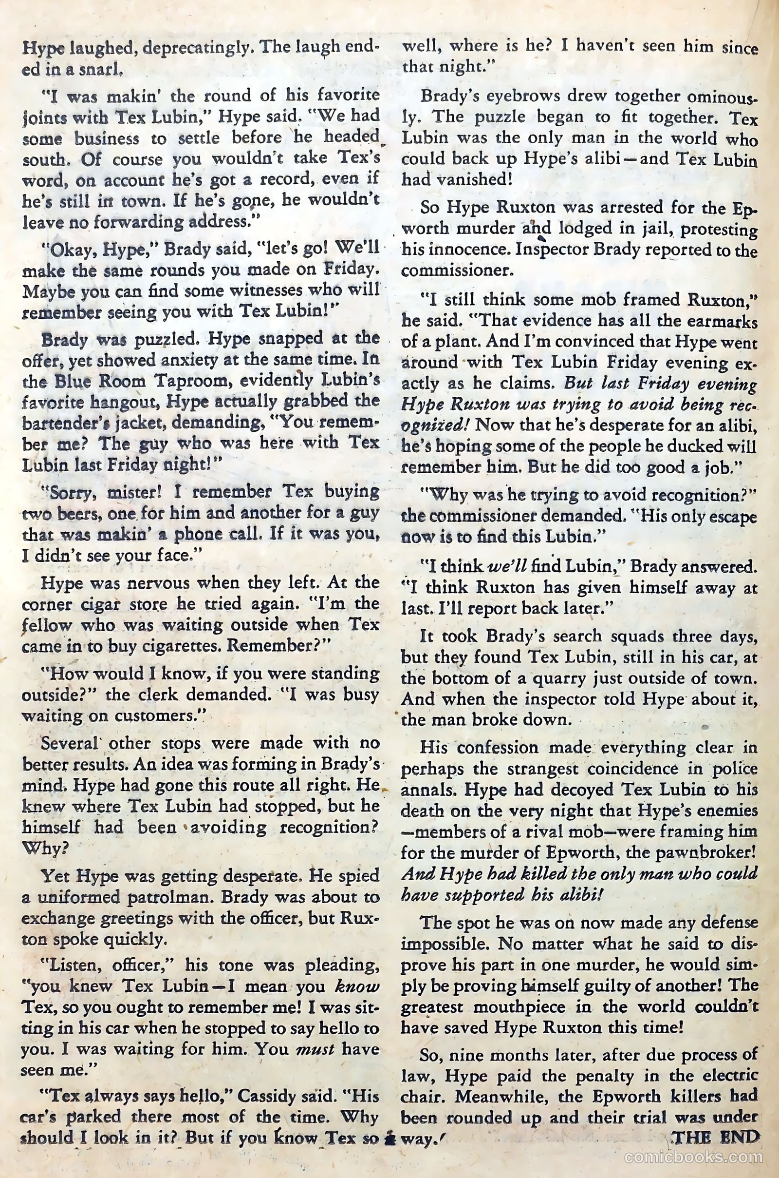 Crime Does Not Pay #94 (1950) — page 30 of 52