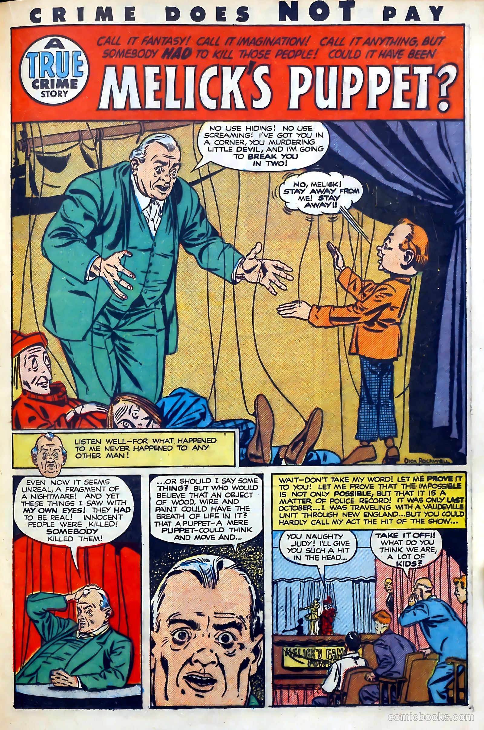 Crime Does Not Pay #94 (1950) — page 33 of 52
