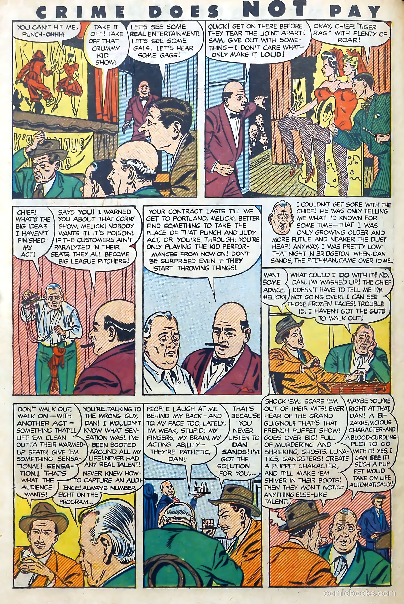 Crime Does Not Pay #94 (1950) — page 34 of 52