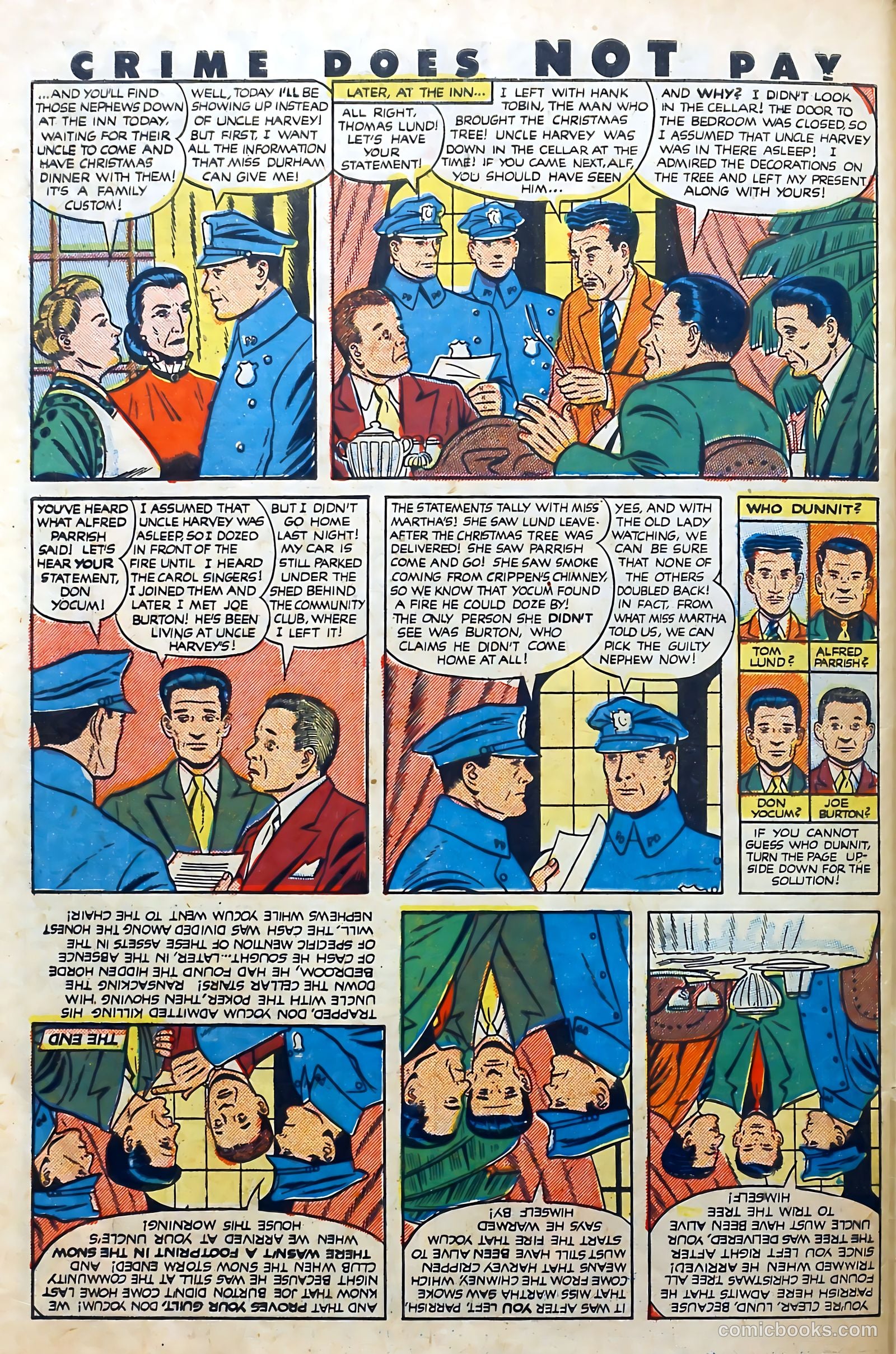 Crime Does Not Pay #94 (1950) — page 48 of 52